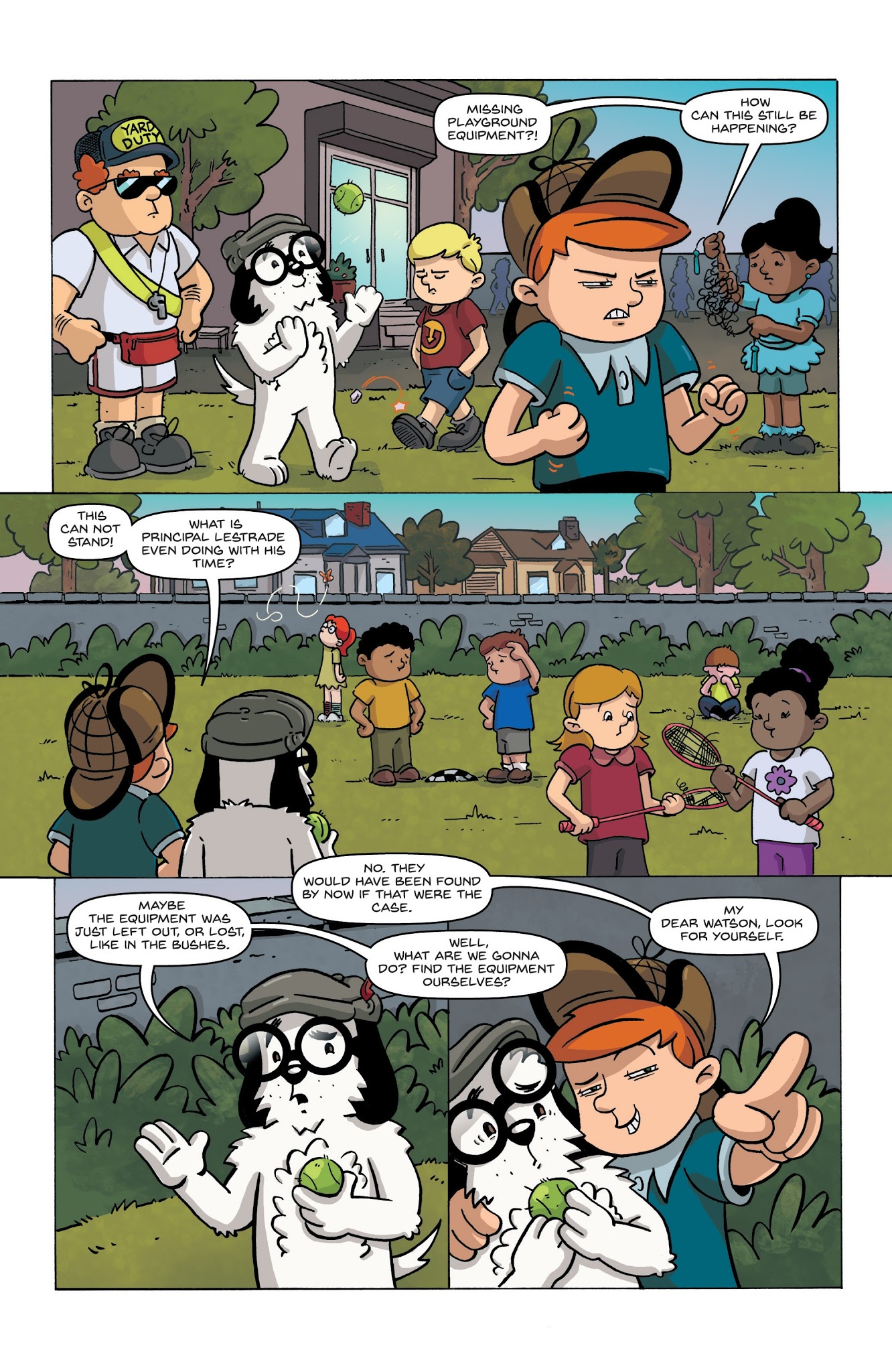 Read online Kid Sherlock comic -  Issue #3 - 7