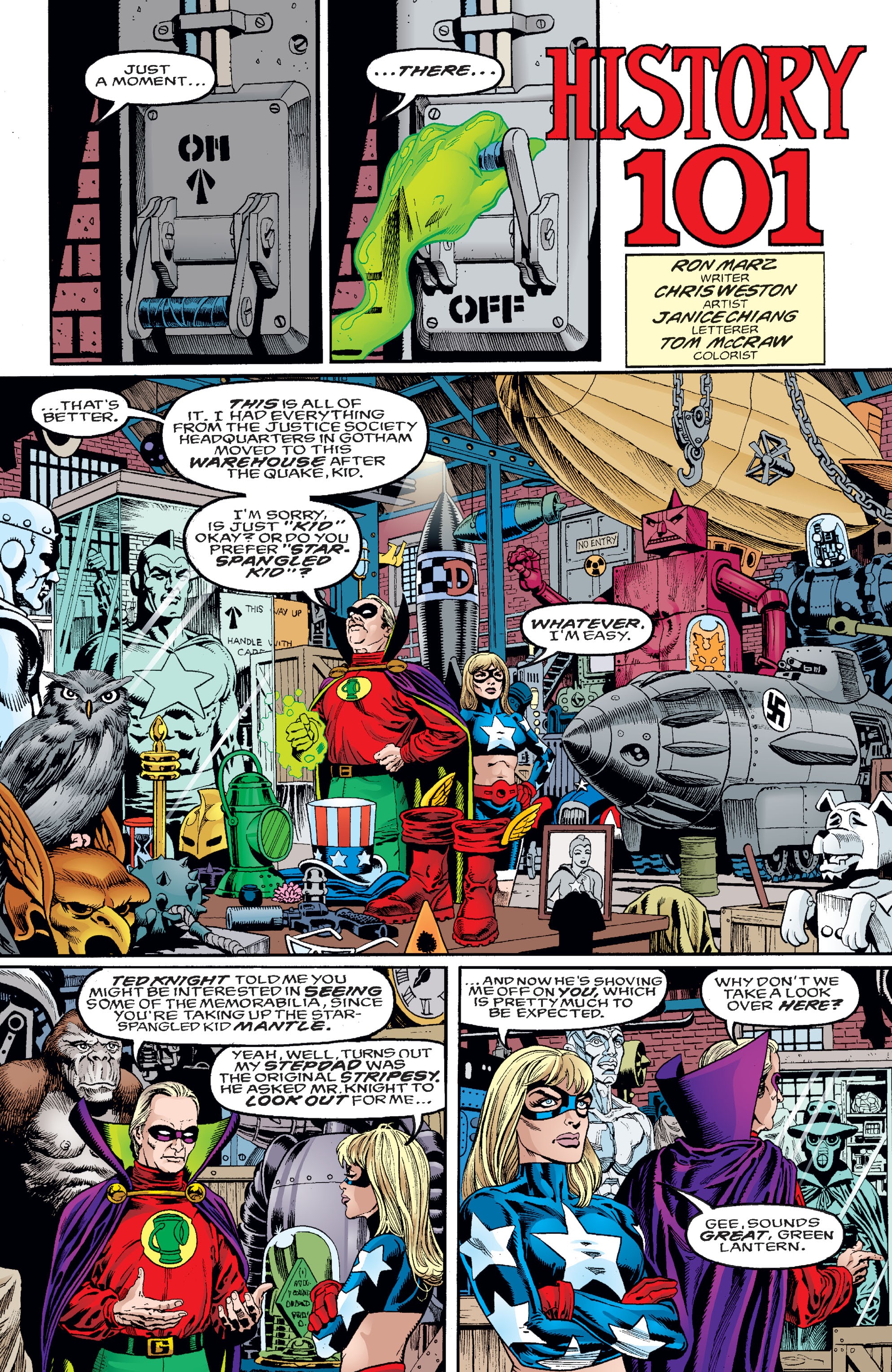 Read online JSA by Geoff Johns comic -  Issue # TPB 3 (Part 5) - 17