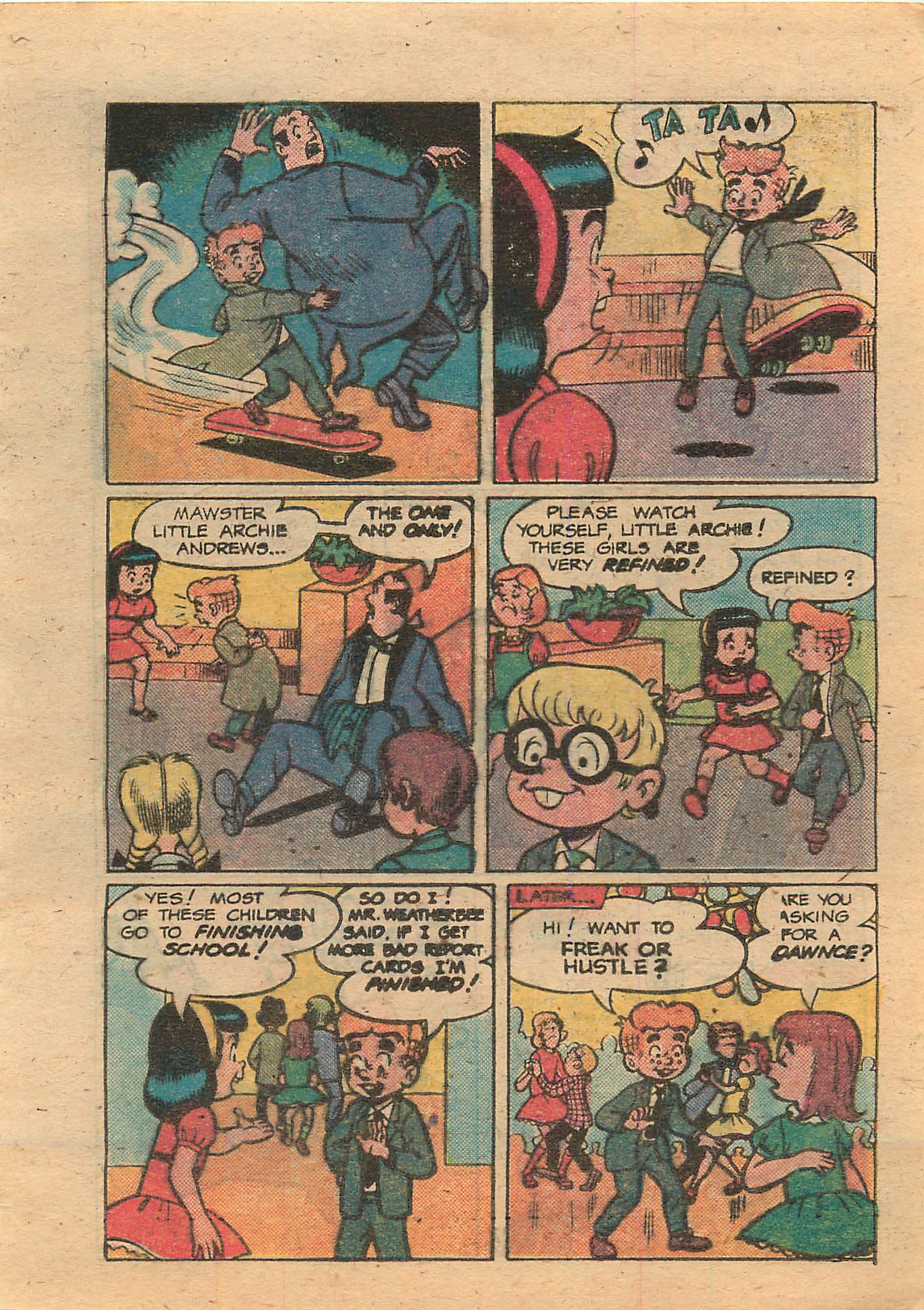 Read online Little Archie Comics Digest Magazine comic -  Issue #6 - 4