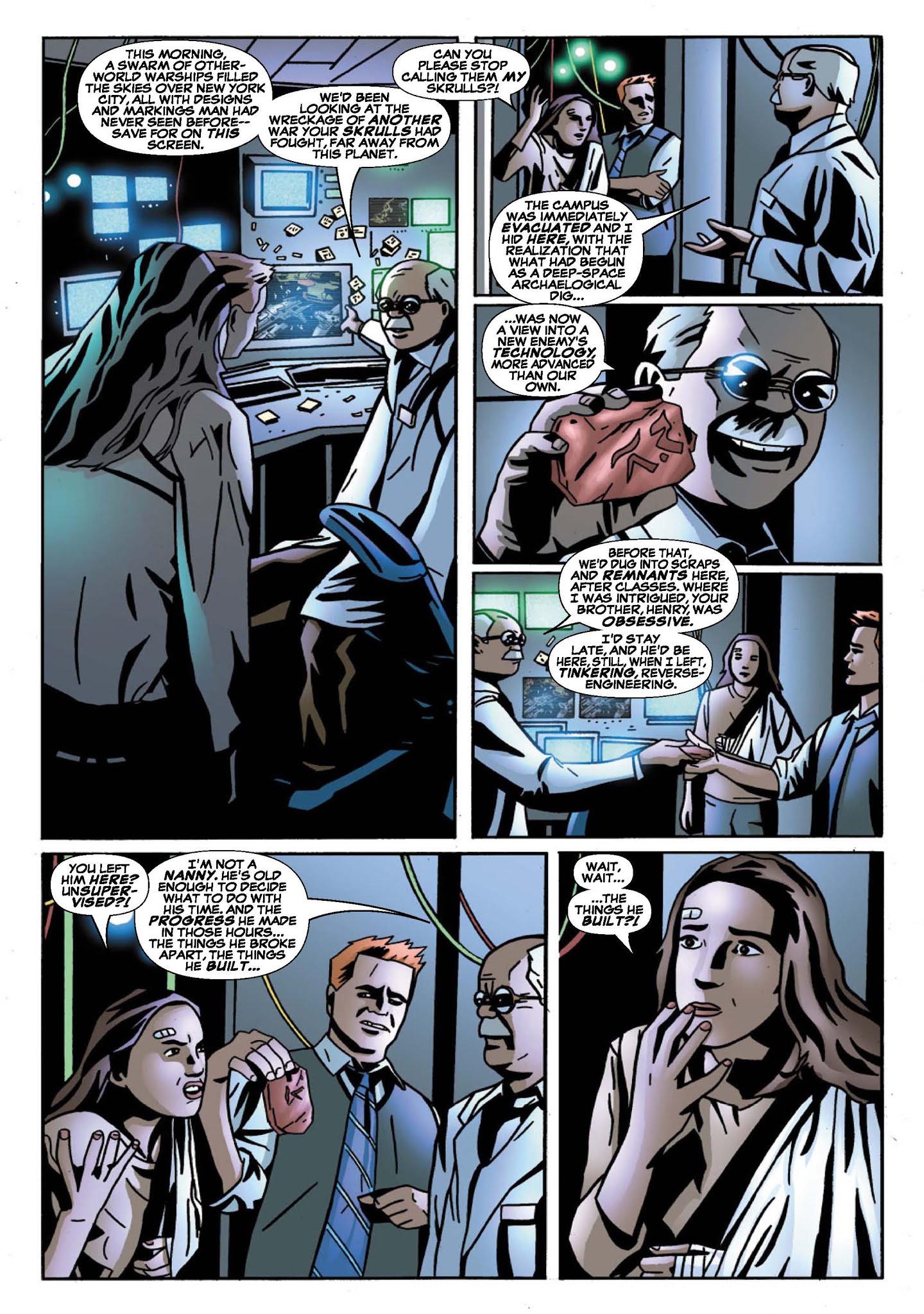 Read online Secret Invasion: Home Invasion comic -  Issue #5 - 10