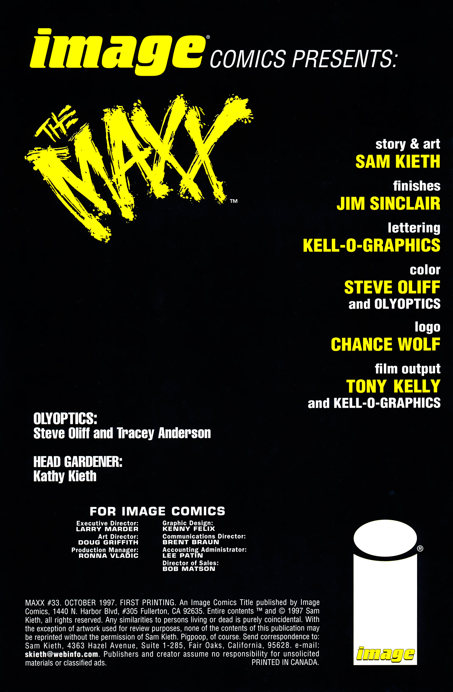 Read online The Maxx (1993) comic -  Issue #33 - 2