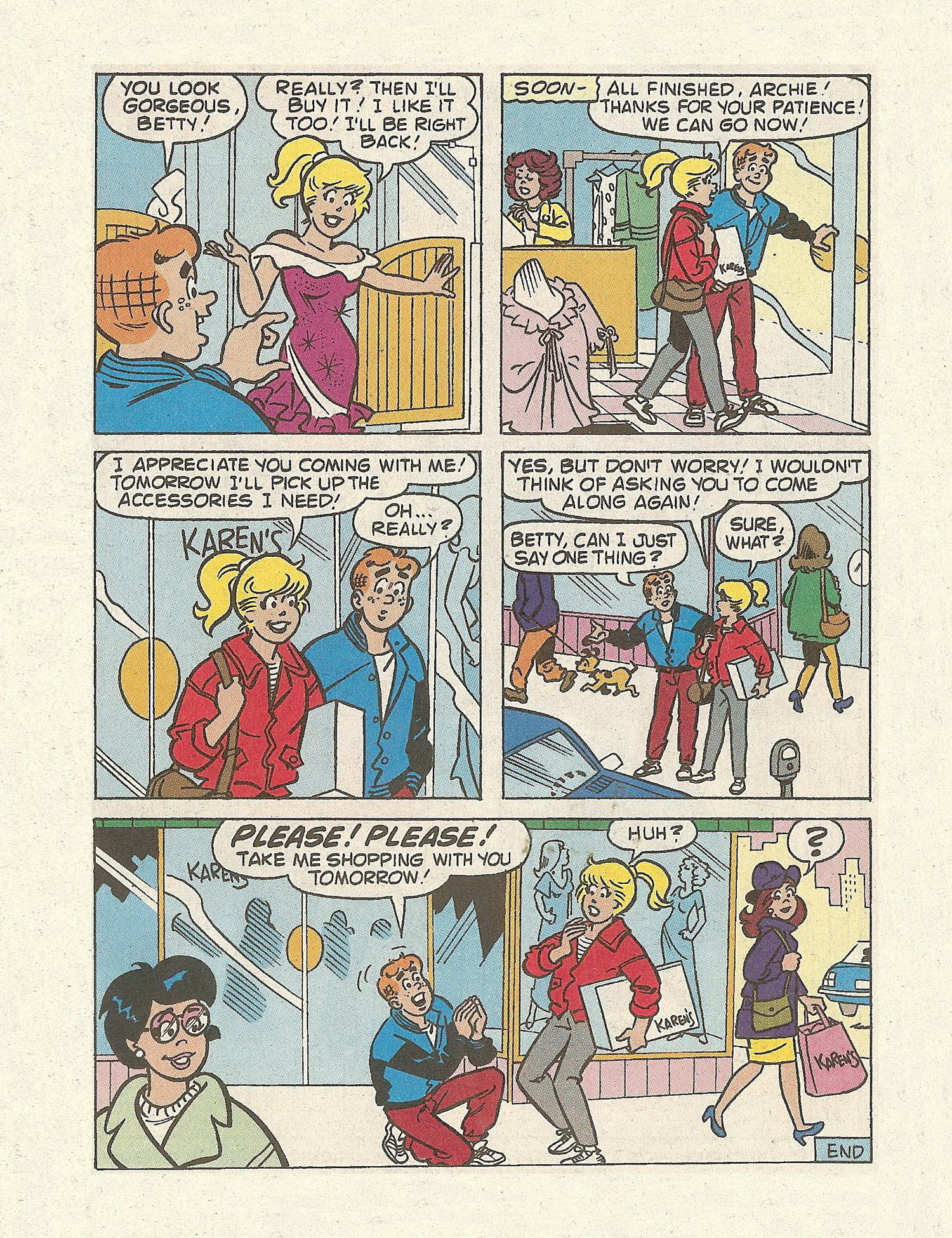 Read online Betty and Veronica Digest Magazine comic -  Issue #72 - 81