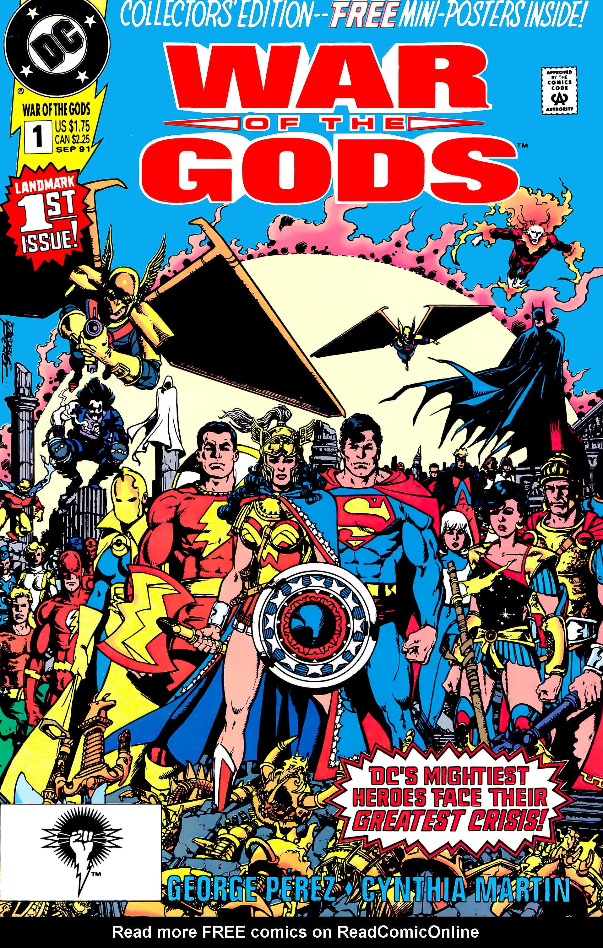 Read online War of the Gods comic -  Issue #1 - 1