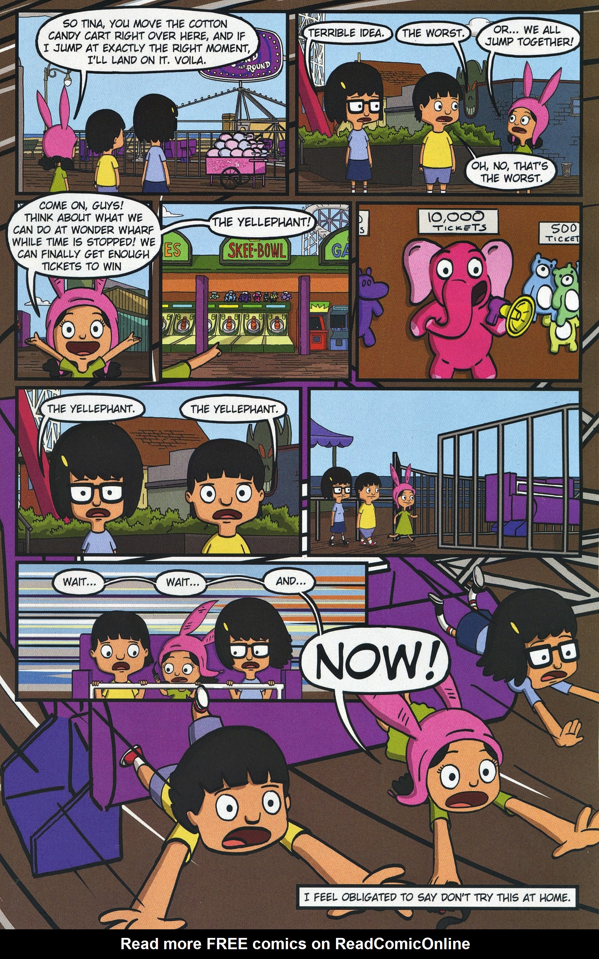 Read online Free Comic Book Day 2019 comic -  Issue # Bob's Burgers - 9