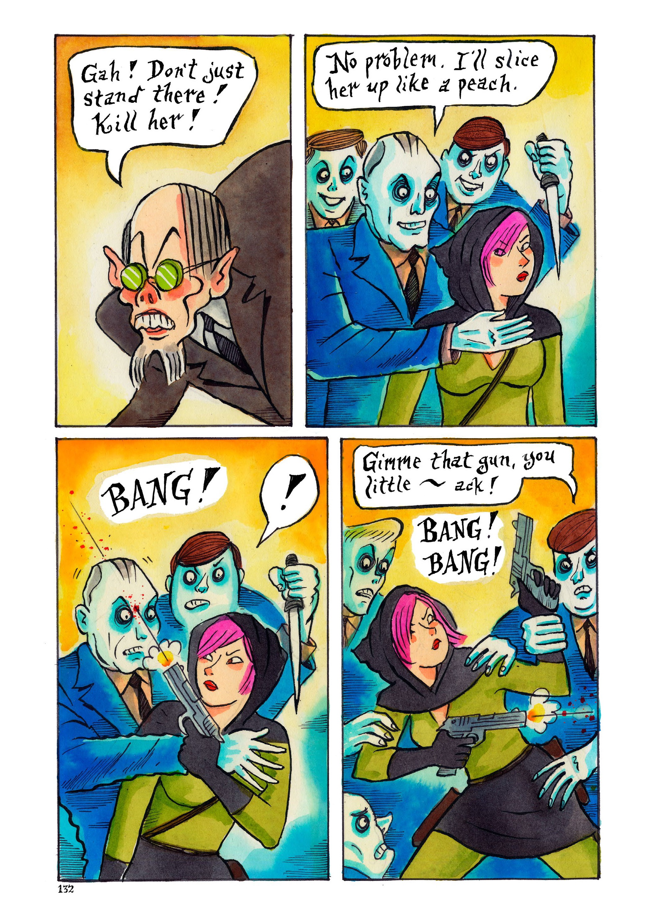 Read online Violenzia and Other Deadly Amusements comic -  Issue # TPB - 133