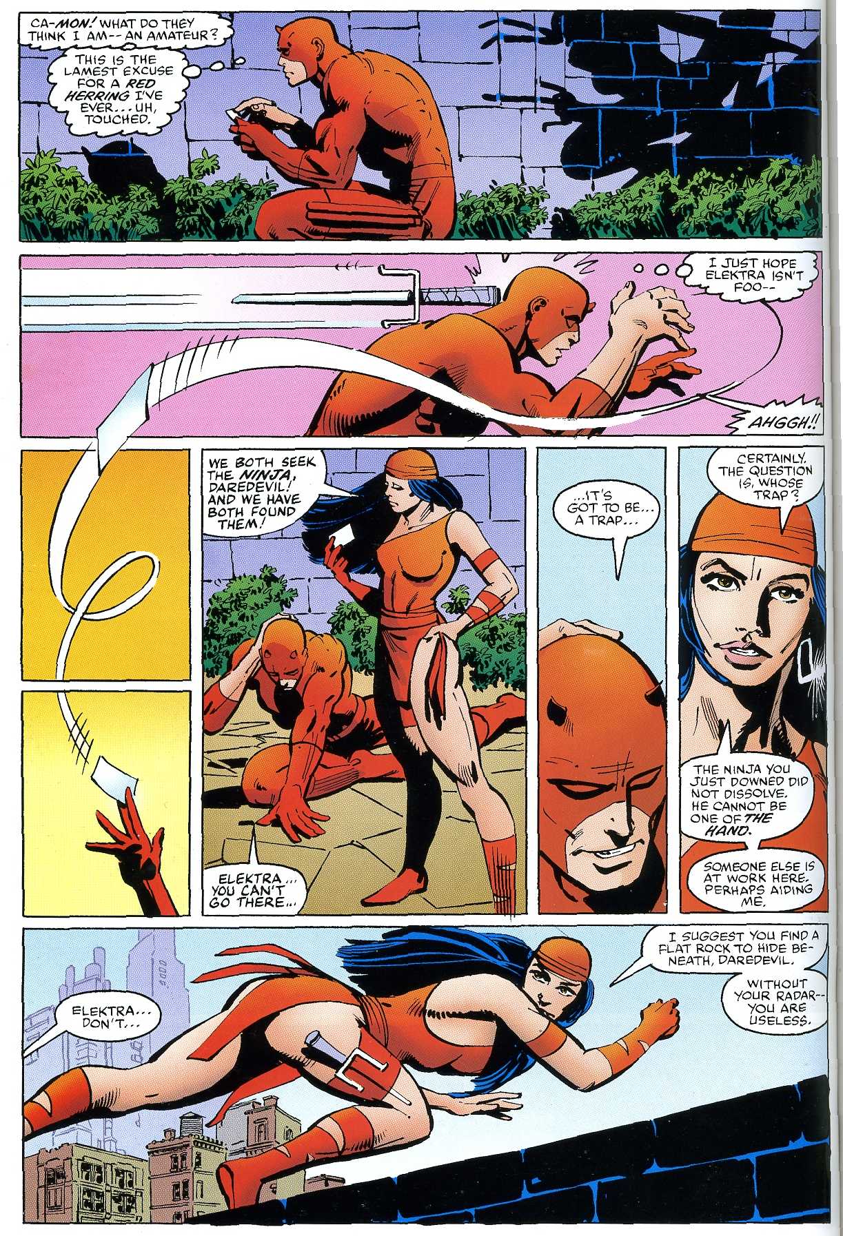 Read online Daredevil Visionaries: Frank Miller comic -  Issue # TPB 2 - 170