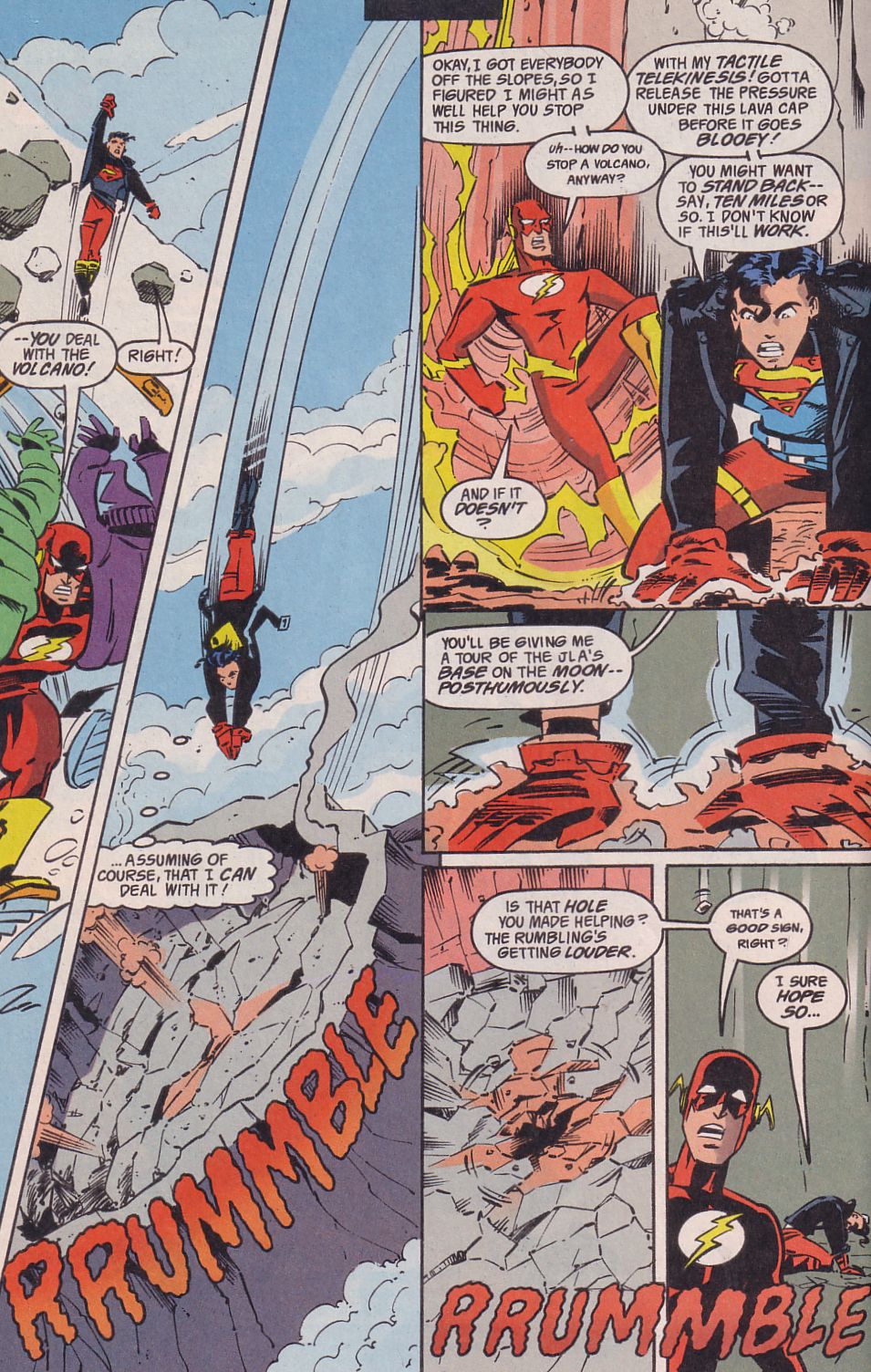 Read online Adventures in the DC Universe comic -  Issue #14 - 14