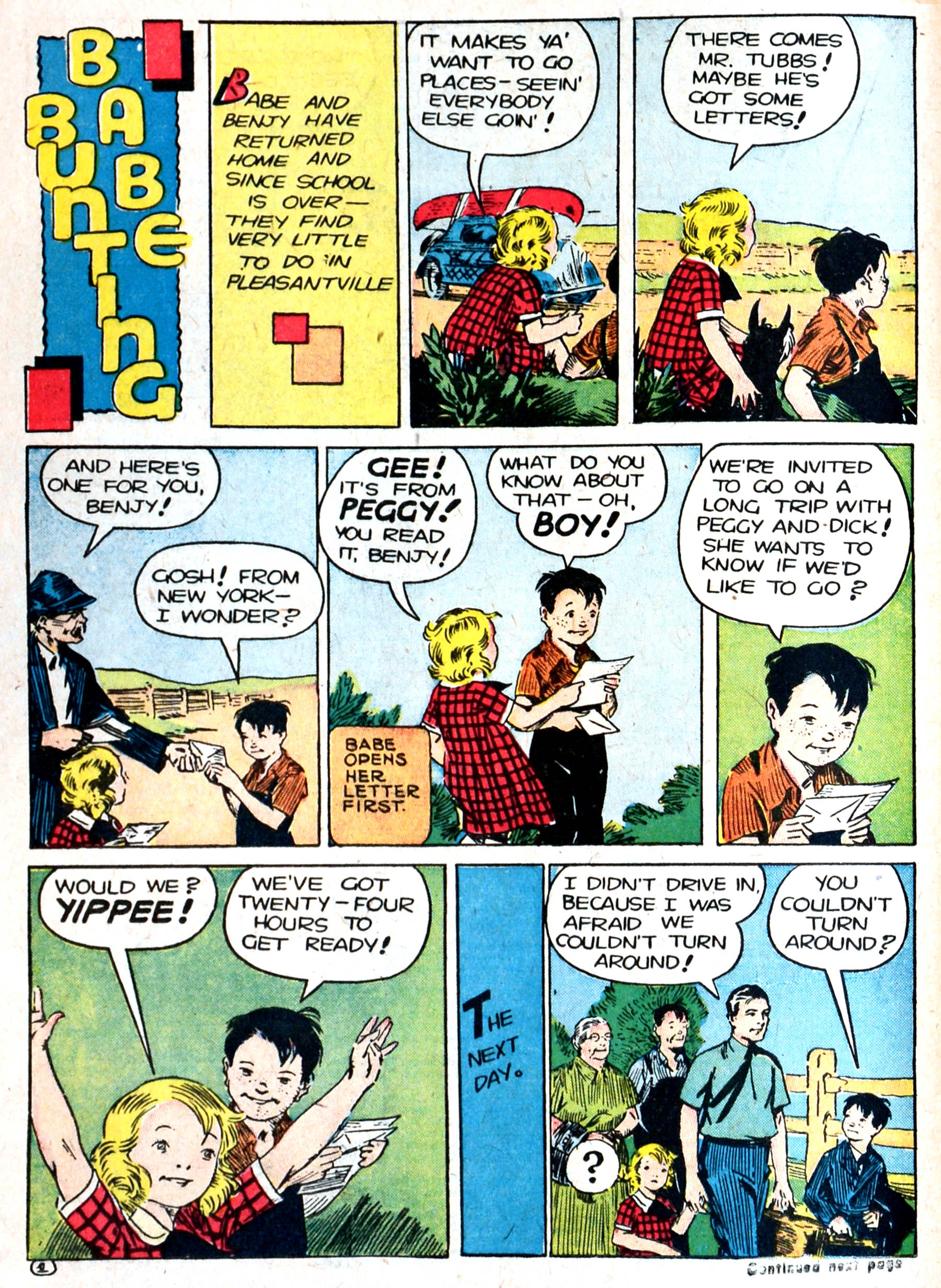 Read online Famous Funnies comic -  Issue #87 - 35