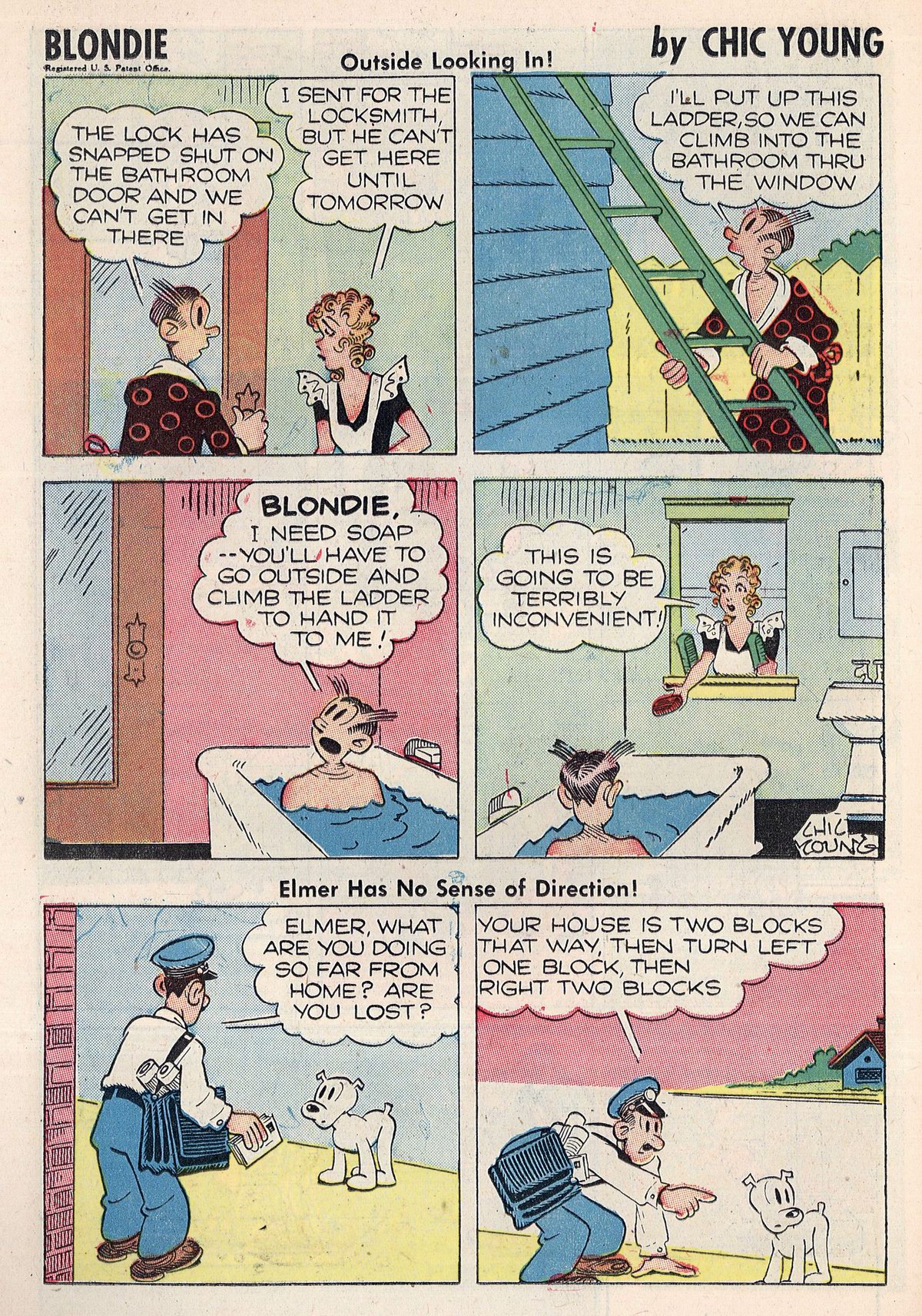 Read online Blondie Comics (1947) comic -  Issue #9 - 25