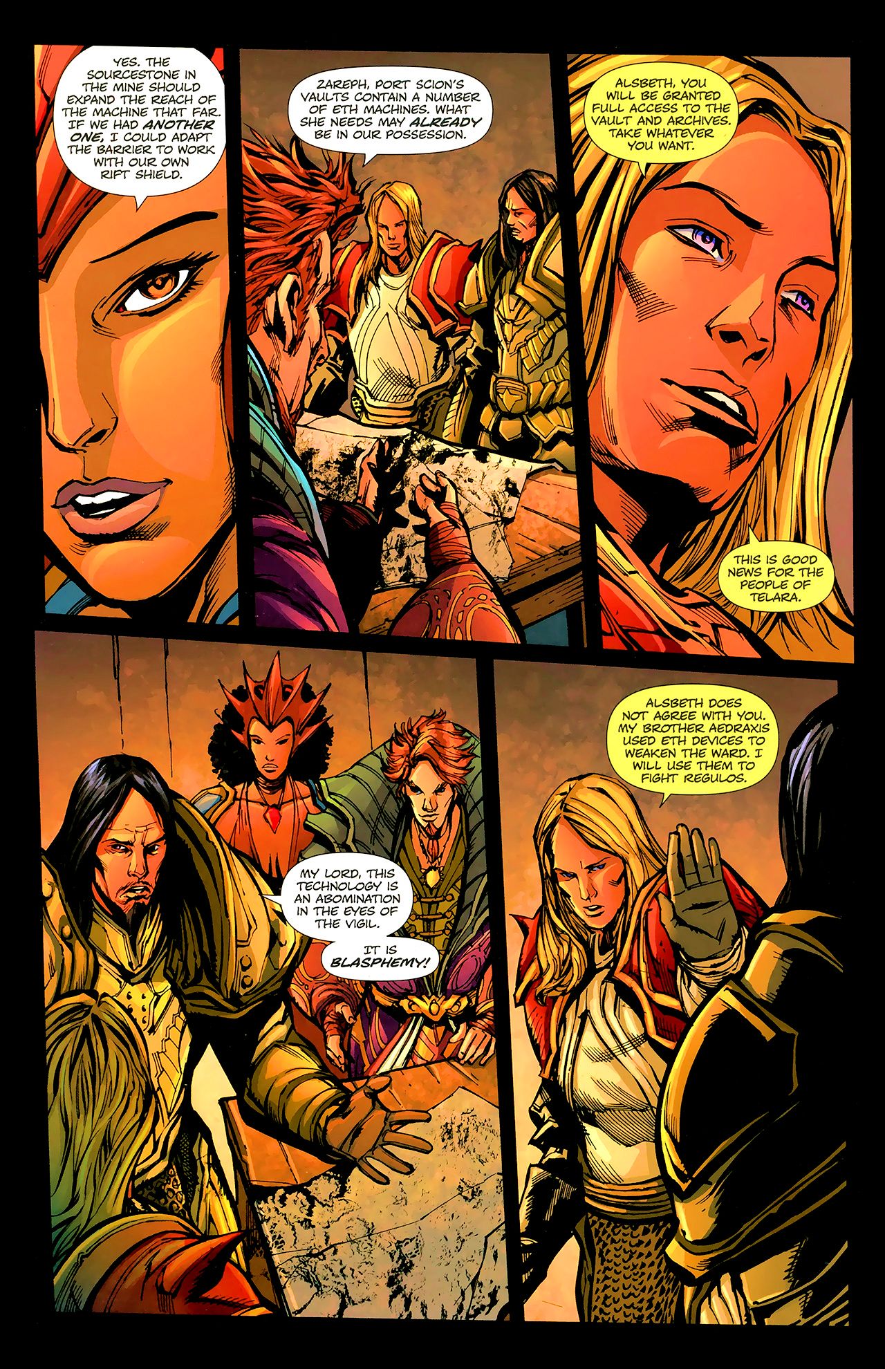 Read online Telara Chronicles comic -  Issue #3 - 8