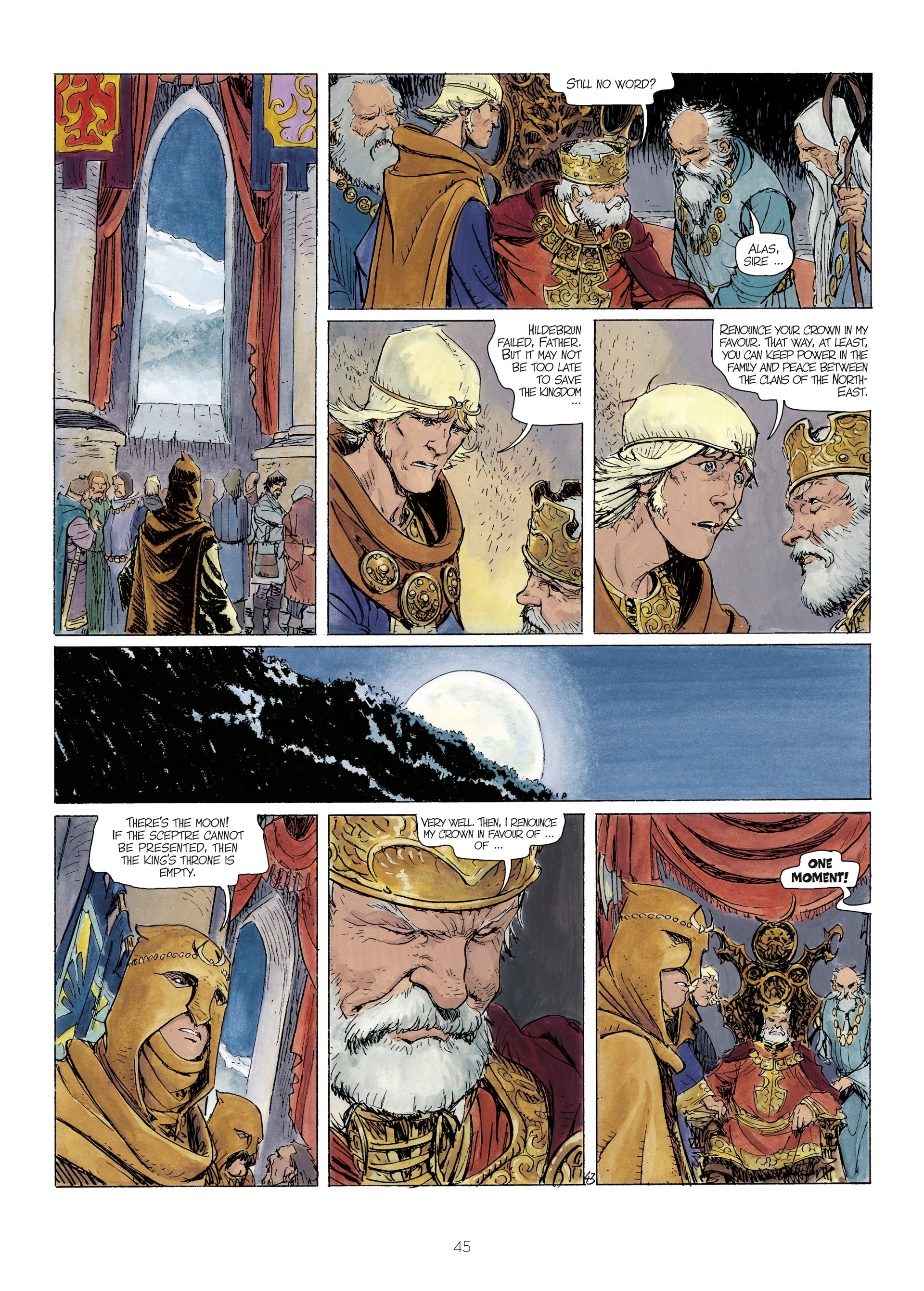 Read online The World of Thorgal: Kriss of Valnor: Worthy of a Queen comic -  Issue # Full - 47