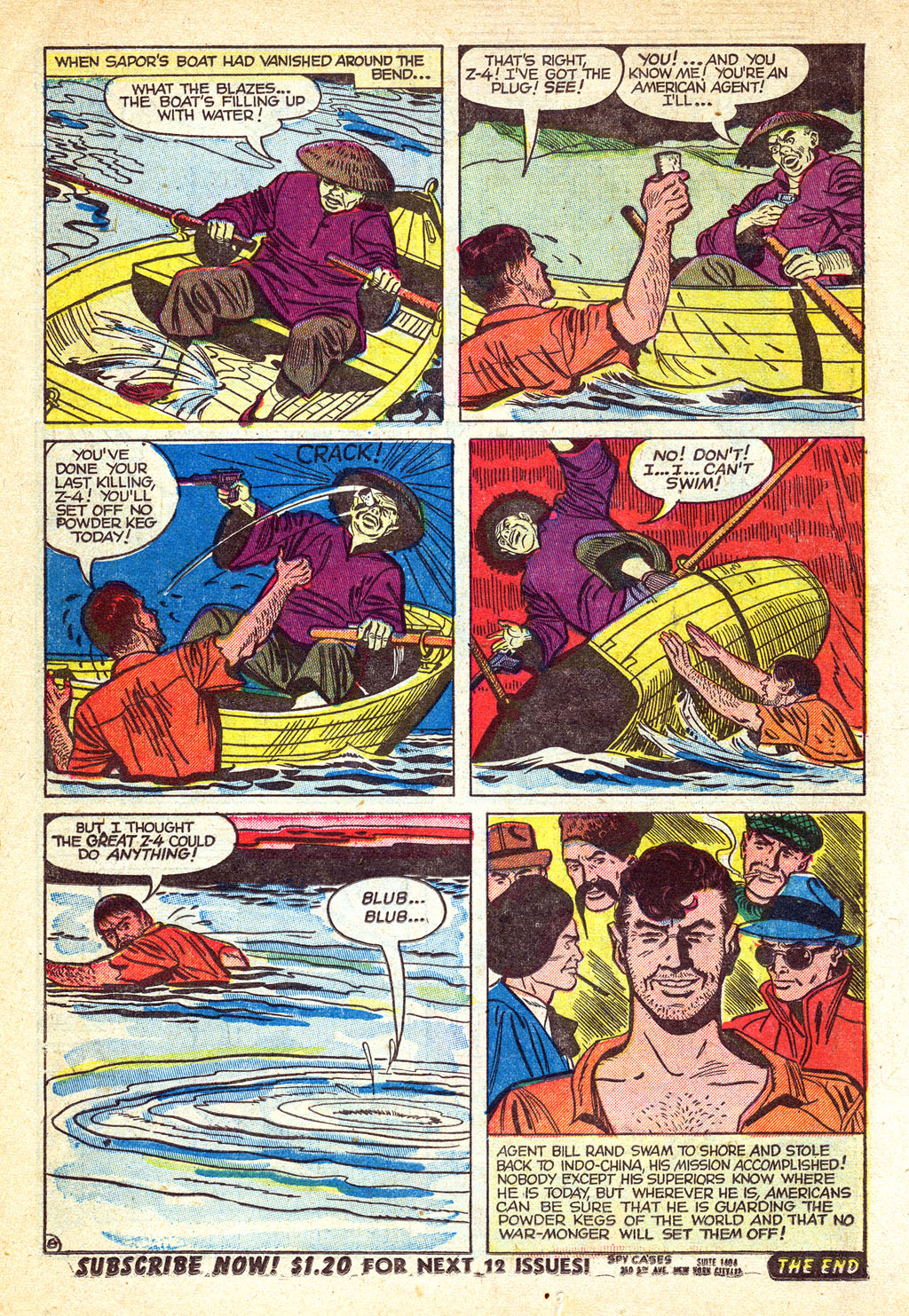 Read online Spy Cases comic -  Issue #7 - 18
