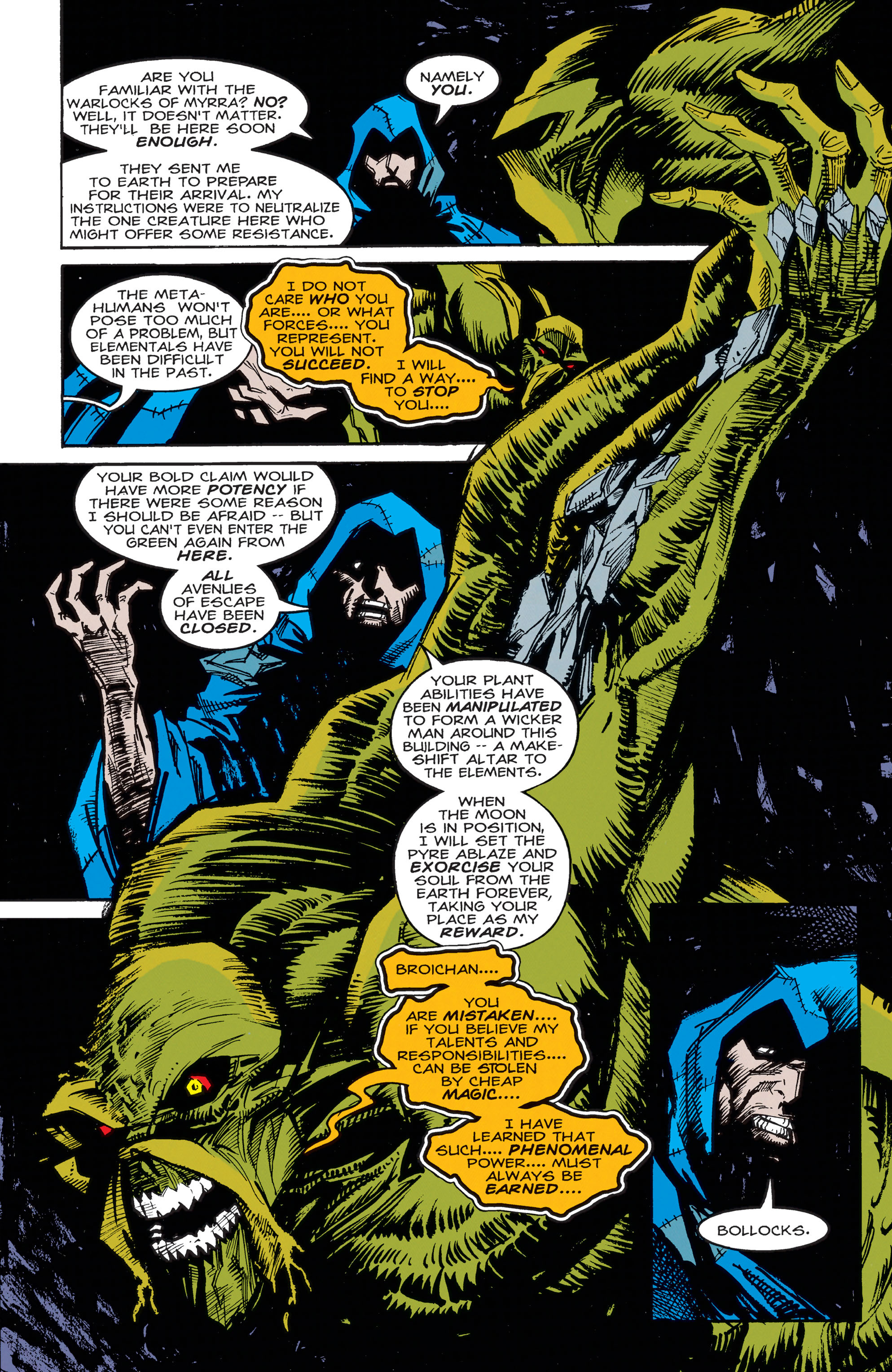 Read online Swamp Thing (1982) comic -  Issue # _TPB - Trial by Fire - 33