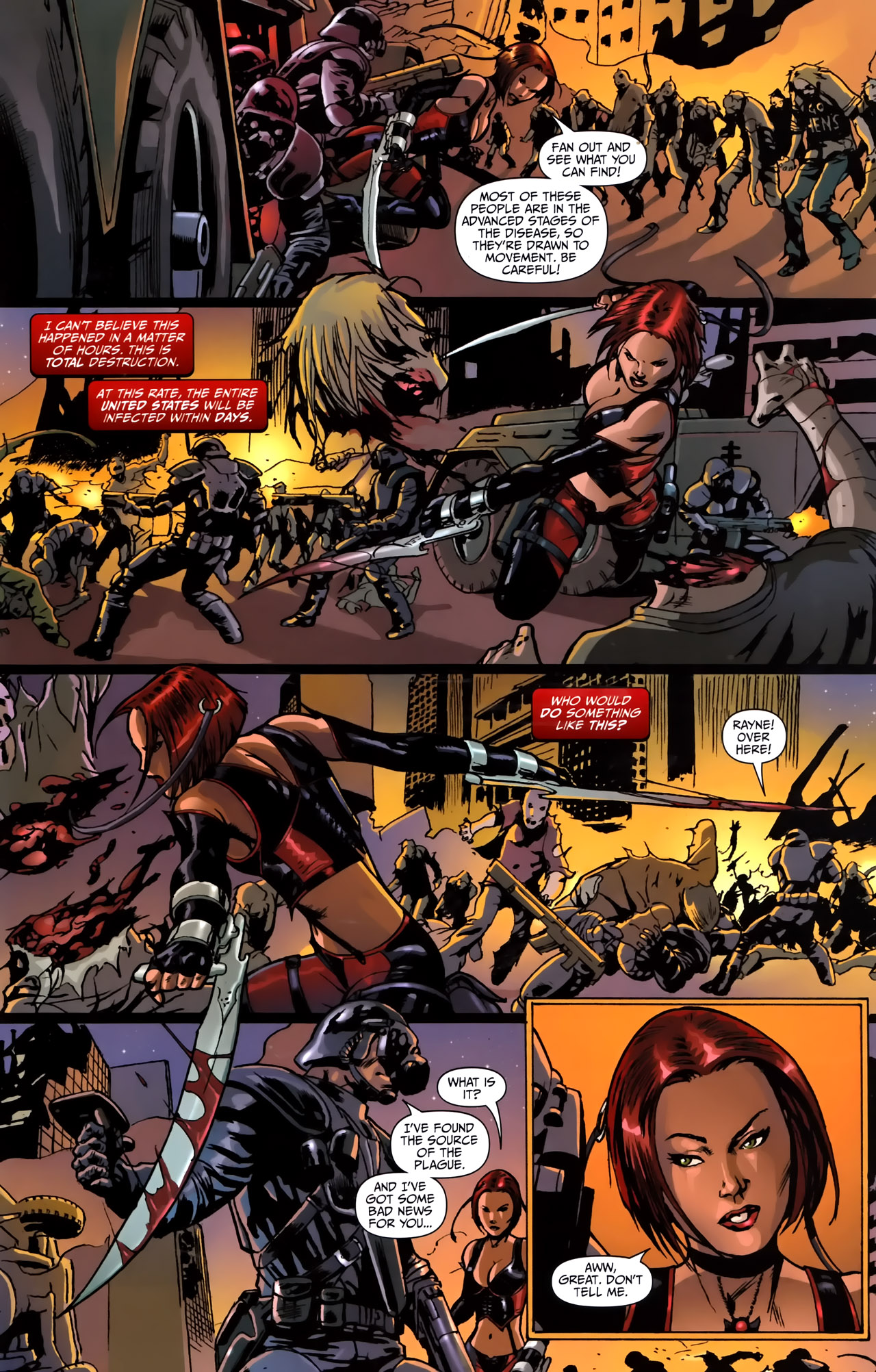 Read online BloodRayne: Prime Cuts comic -  Issue #3 - 12