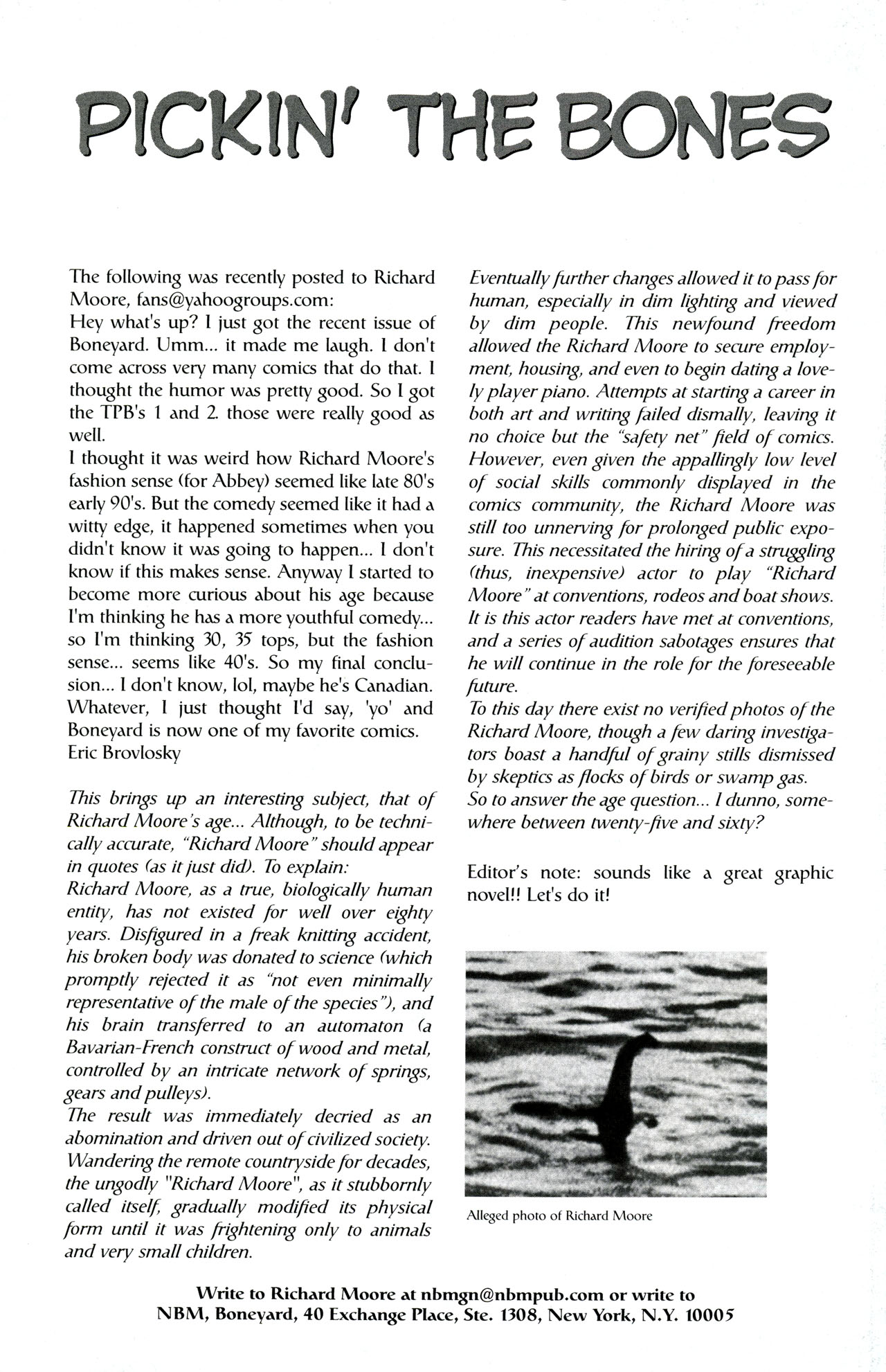 Read online Boneyard comic -  Issue #25 - 26