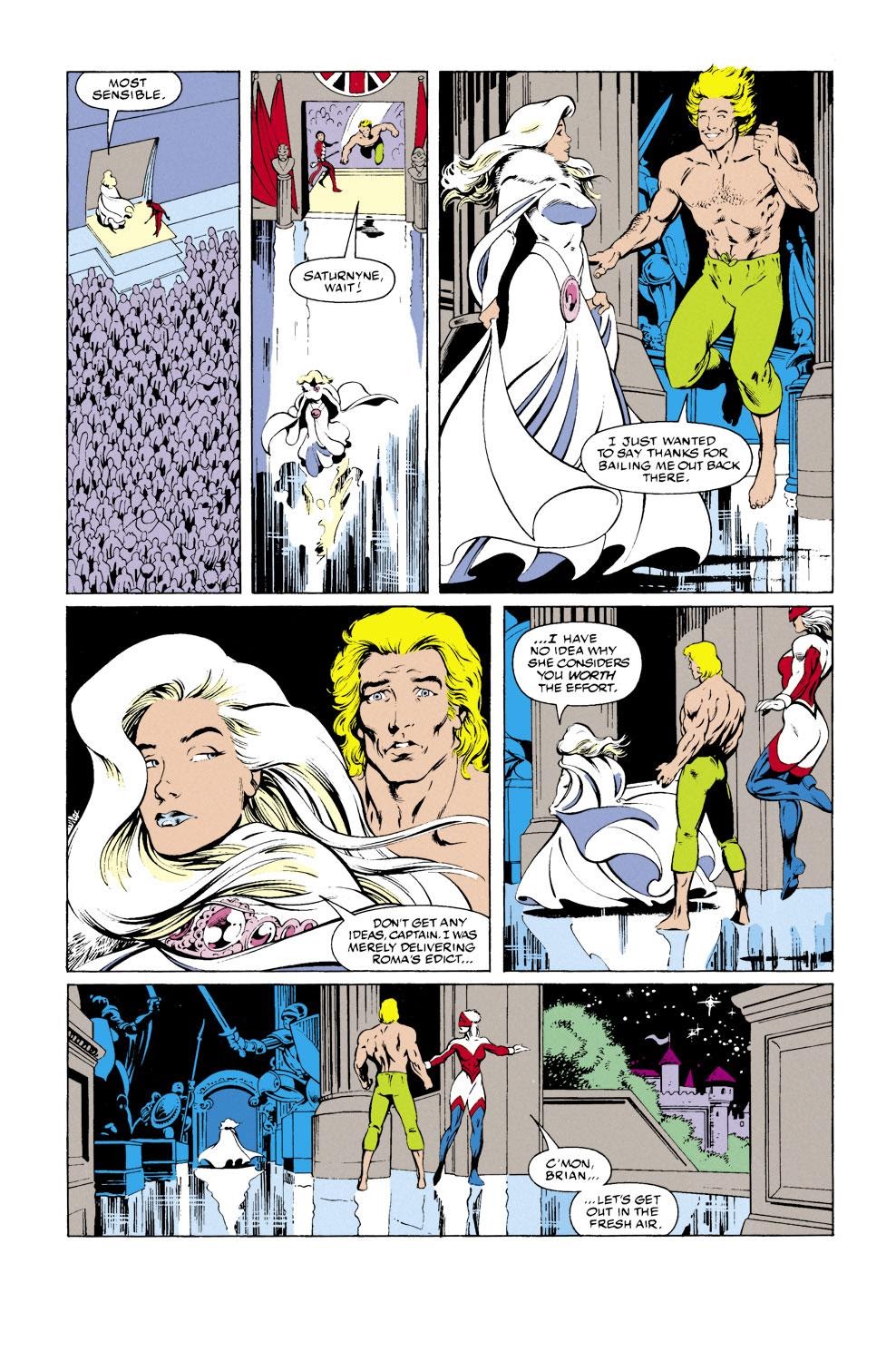 Read online Excalibur (1988) comic -  Issue #45 - 8