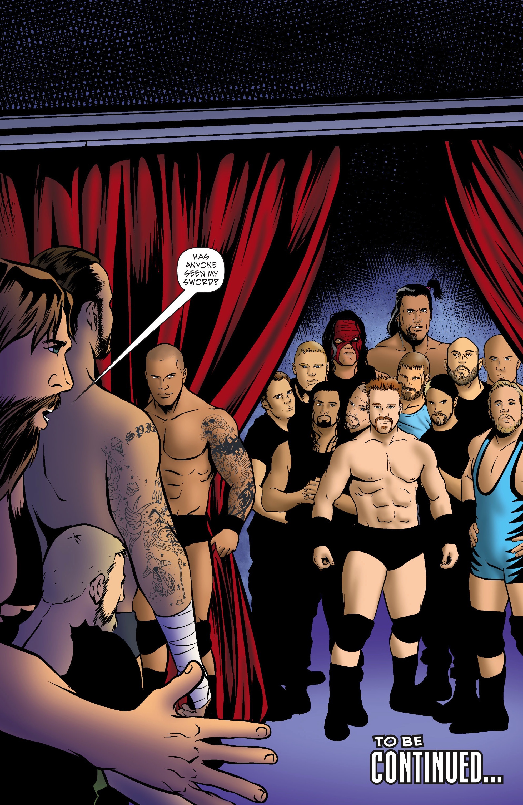 Read online WWE Superstars comic -  Issue #5 - 22
