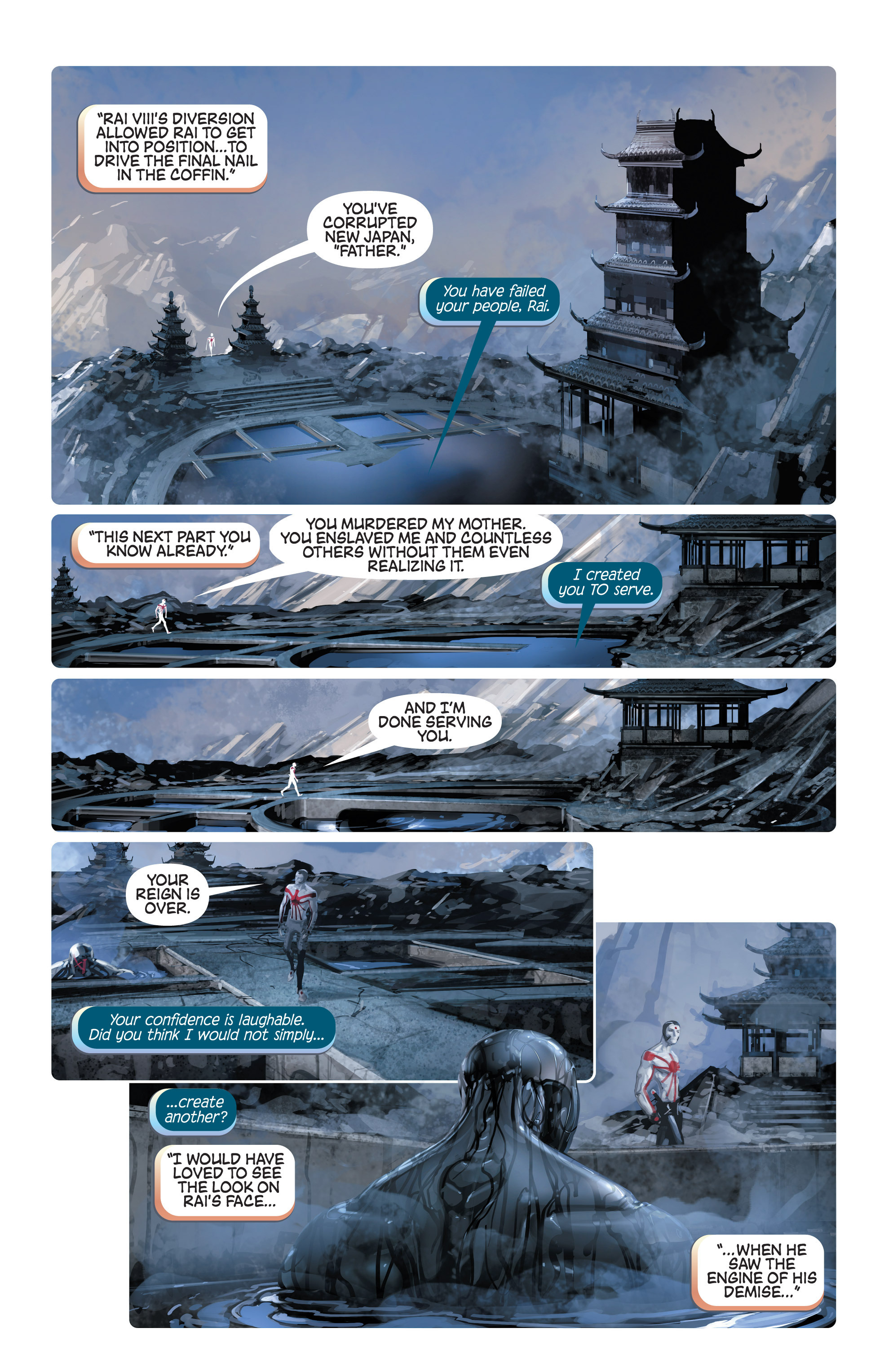Read online Rai (2014) comic -  Issue #8 - 12
