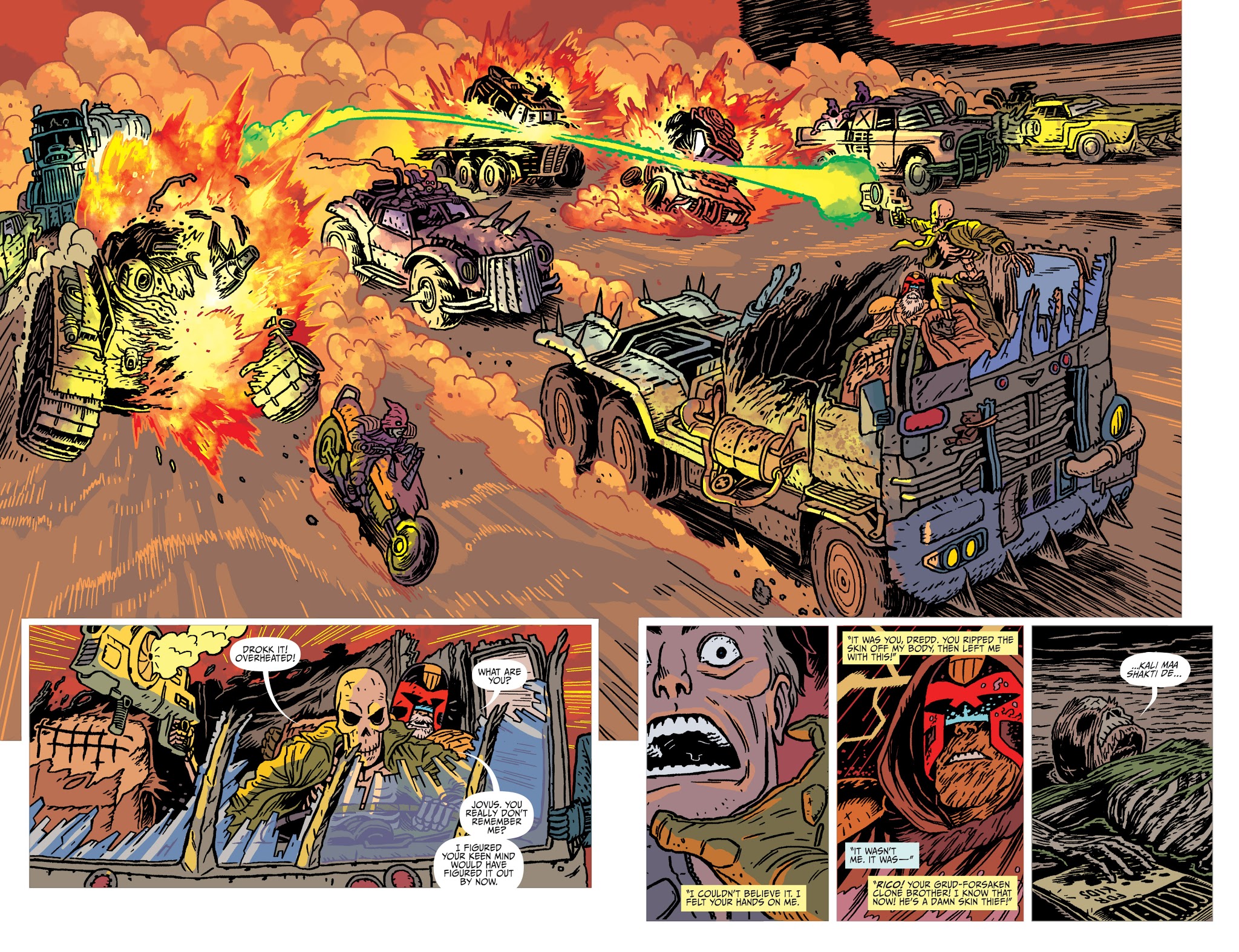 Read online Judge Dredd: The Blessed Earth comic -  Issue #6 - 10