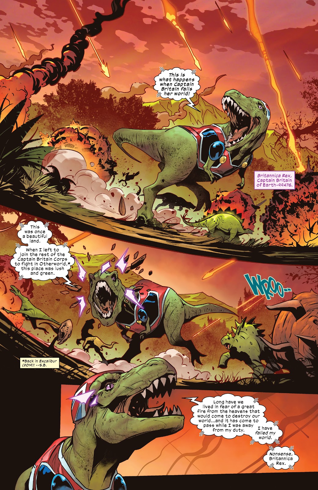Betsy Braddock: Captain Britain issue 1 - Page 4