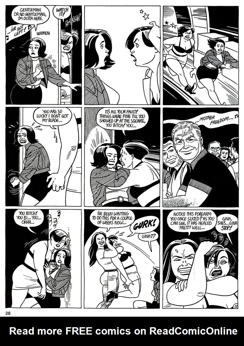 Read online Love and Rockets (1982) comic -  Issue #47 - 30