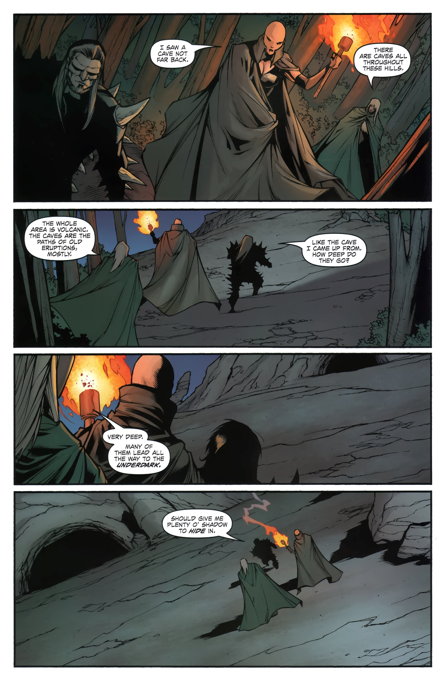 Read online Dungeons & Dragons: The Legend of Drizzt: Neverwinter Tales comic -  Issue #5 - 5