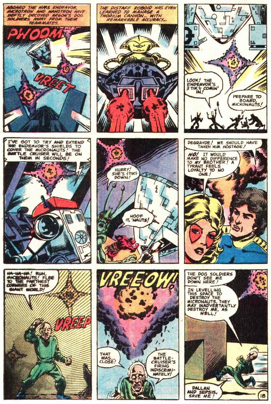 Read online Micronauts (1979) comic -  Issue #36 - 19