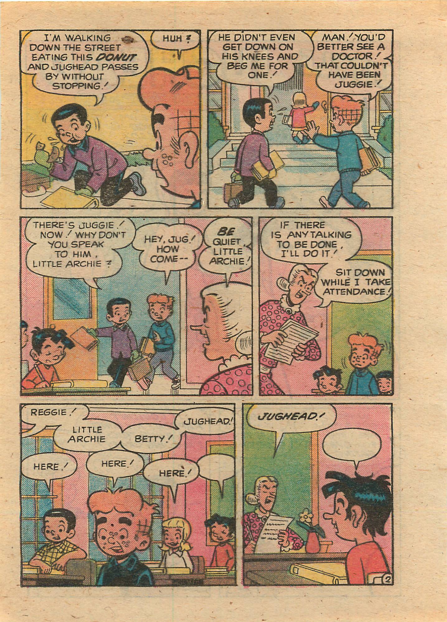 Read online Little Archie Comics Digest Magazine comic -  Issue #4 - 120