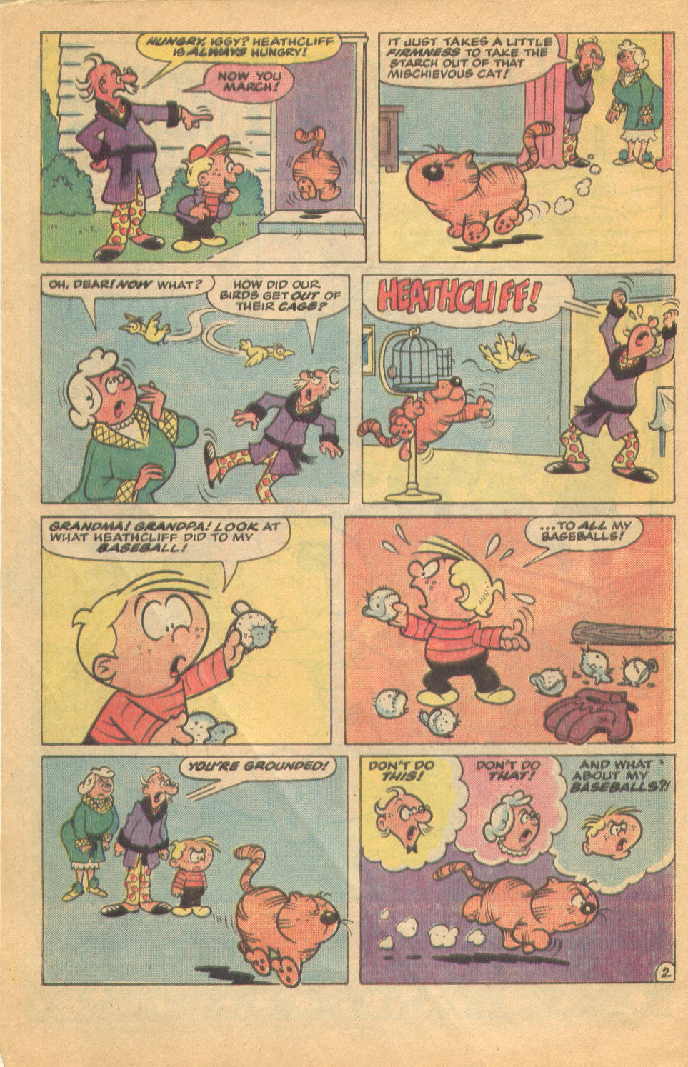 Read online Heathcliff comic -  Issue #1 - 4