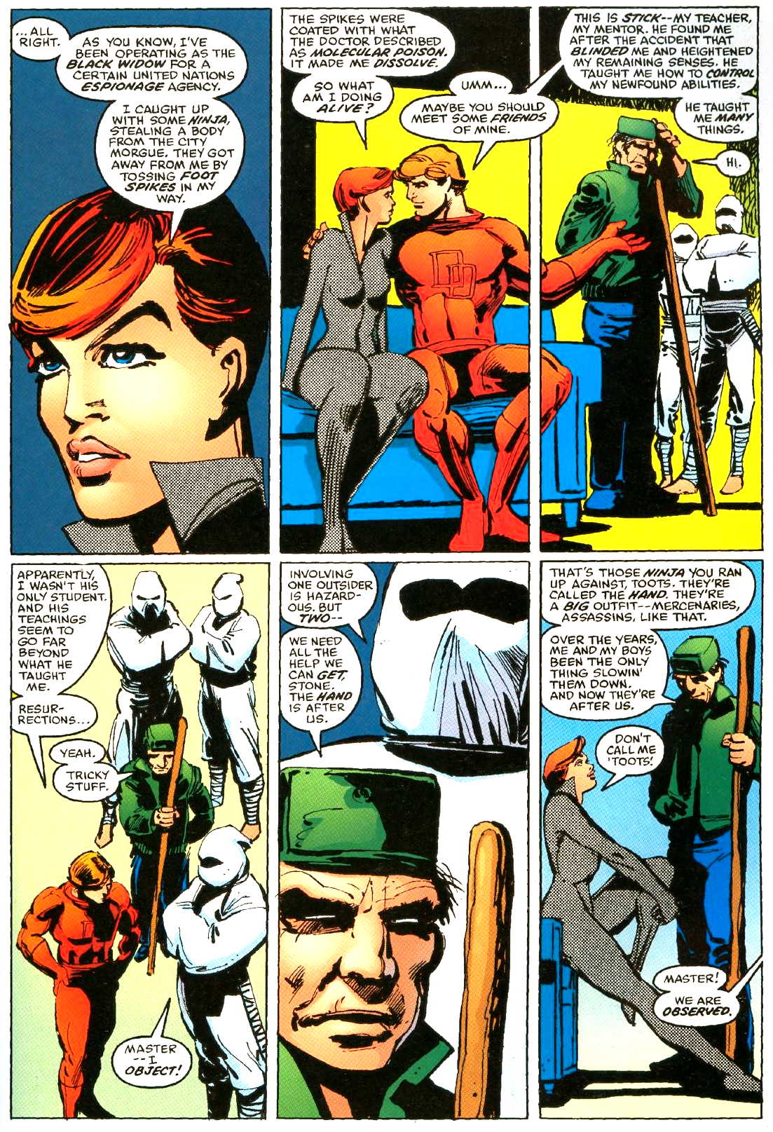 Read online Daredevil Visionaries: Frank Miller comic -  Issue # TPB 3 - 144