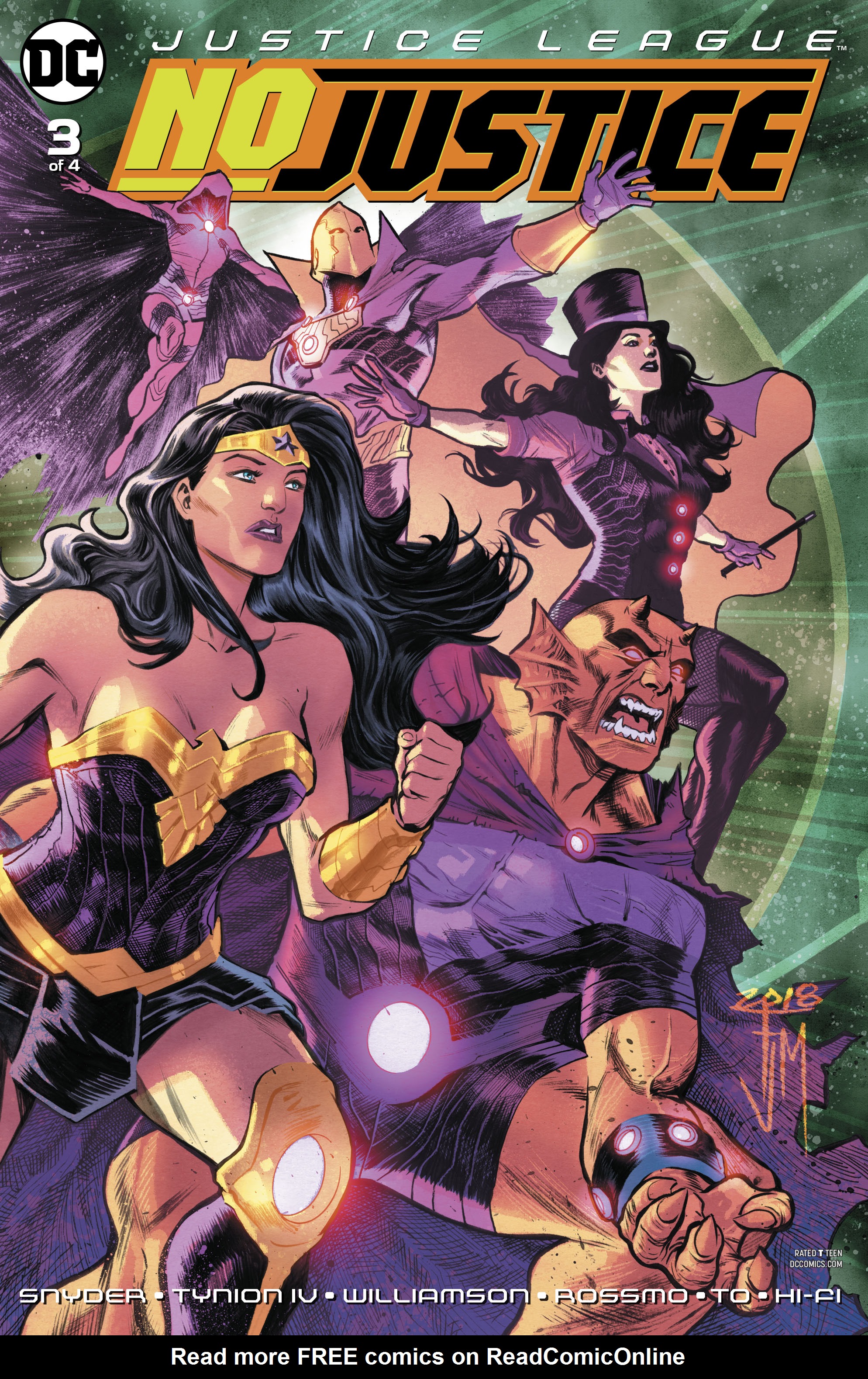 Read online Justice League: No Justice comic -  Issue #3 - 1