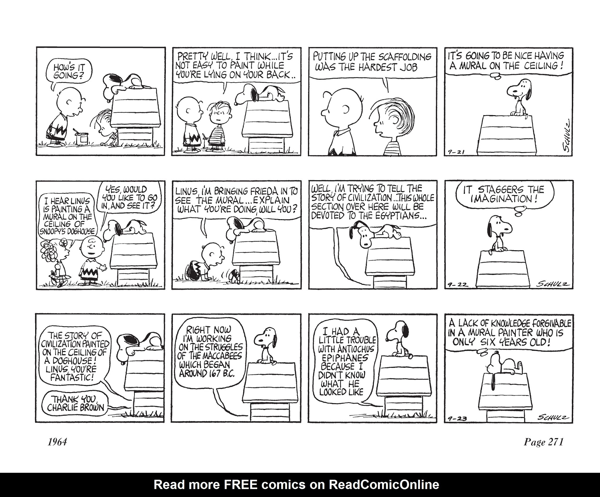 Read online The Complete Peanuts comic -  Issue # TPB 7 - 282