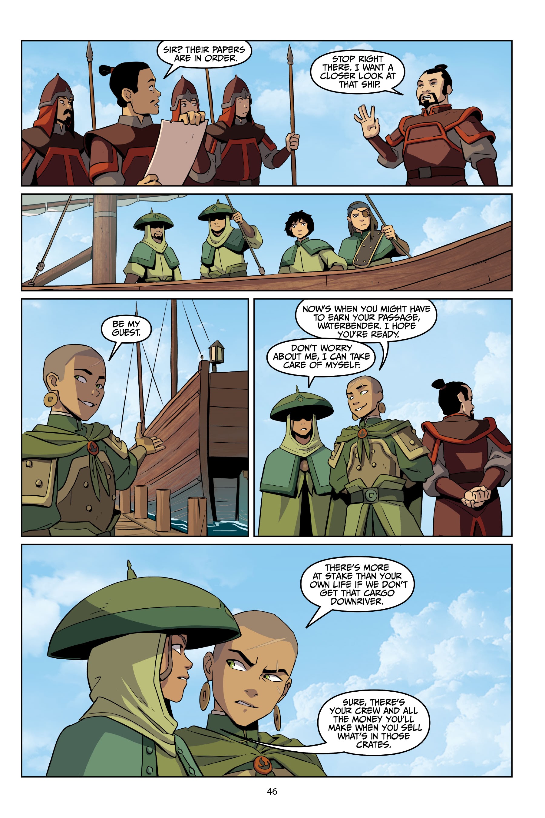 Read online Avatar: The Last Airbender—Katara and the Pirate's Silver comic -  Issue # TPB - 47