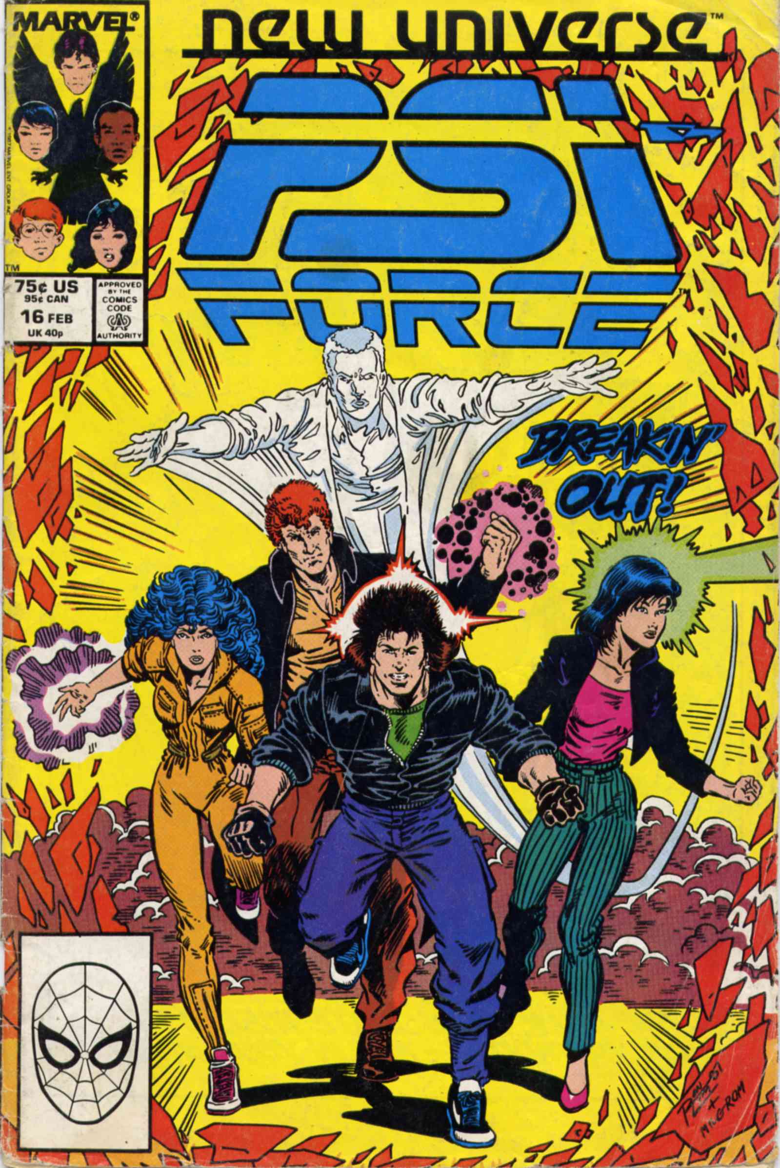 Read online Psi-Force comic -  Issue #16 - 1