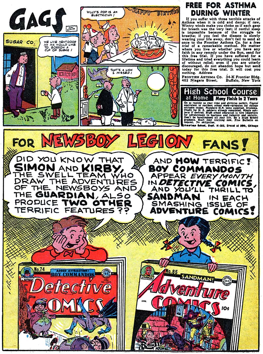 Read online Star Spangled Comics comic -  Issue #19 - 53