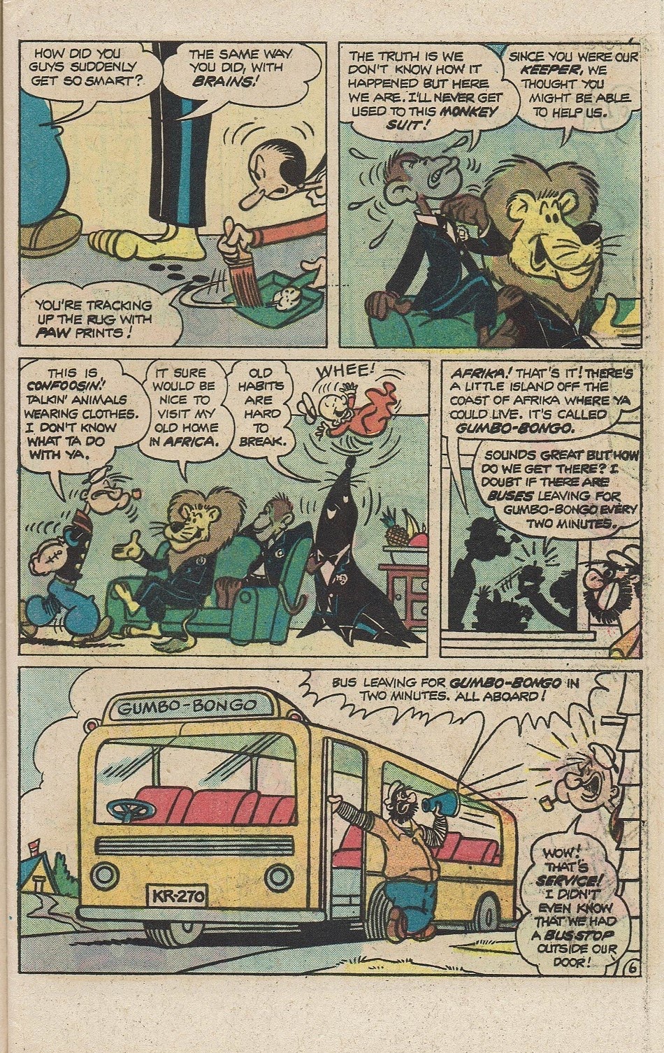 Read online Popeye (1948) comic -  Issue #135 - 9