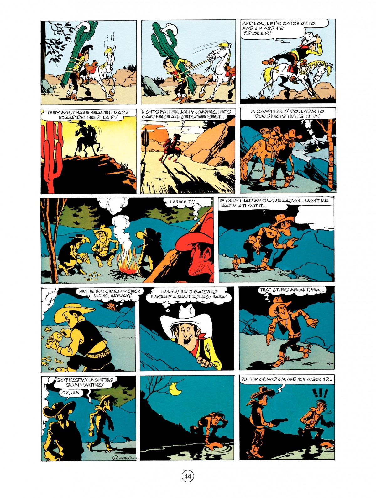 Read online A Lucky Luke Adventure comic -  Issue #48 - 44
