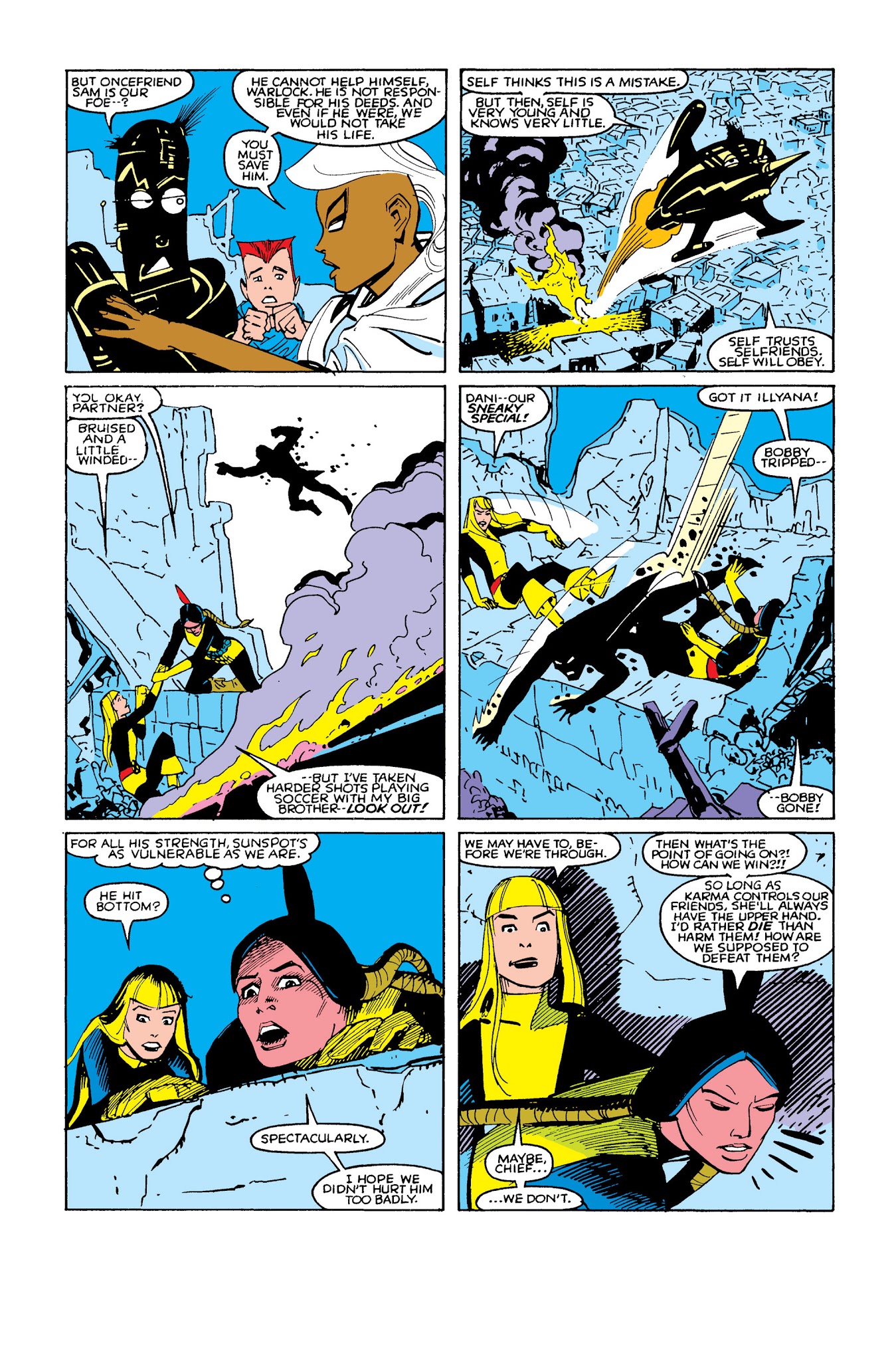 Read online New Mutants Classic comic -  Issue # TPB 4 - 179