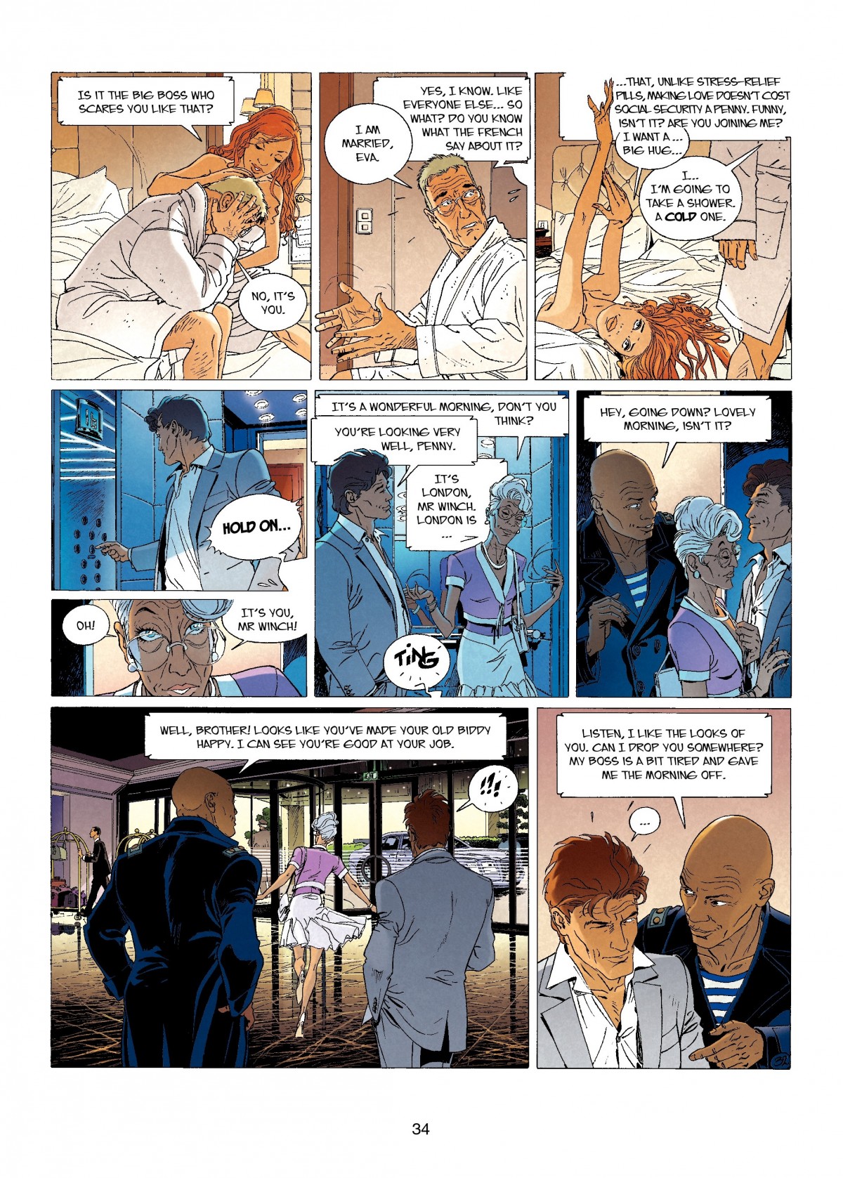 Read online Largo Winch comic -  Issue # TPB 15 - 34