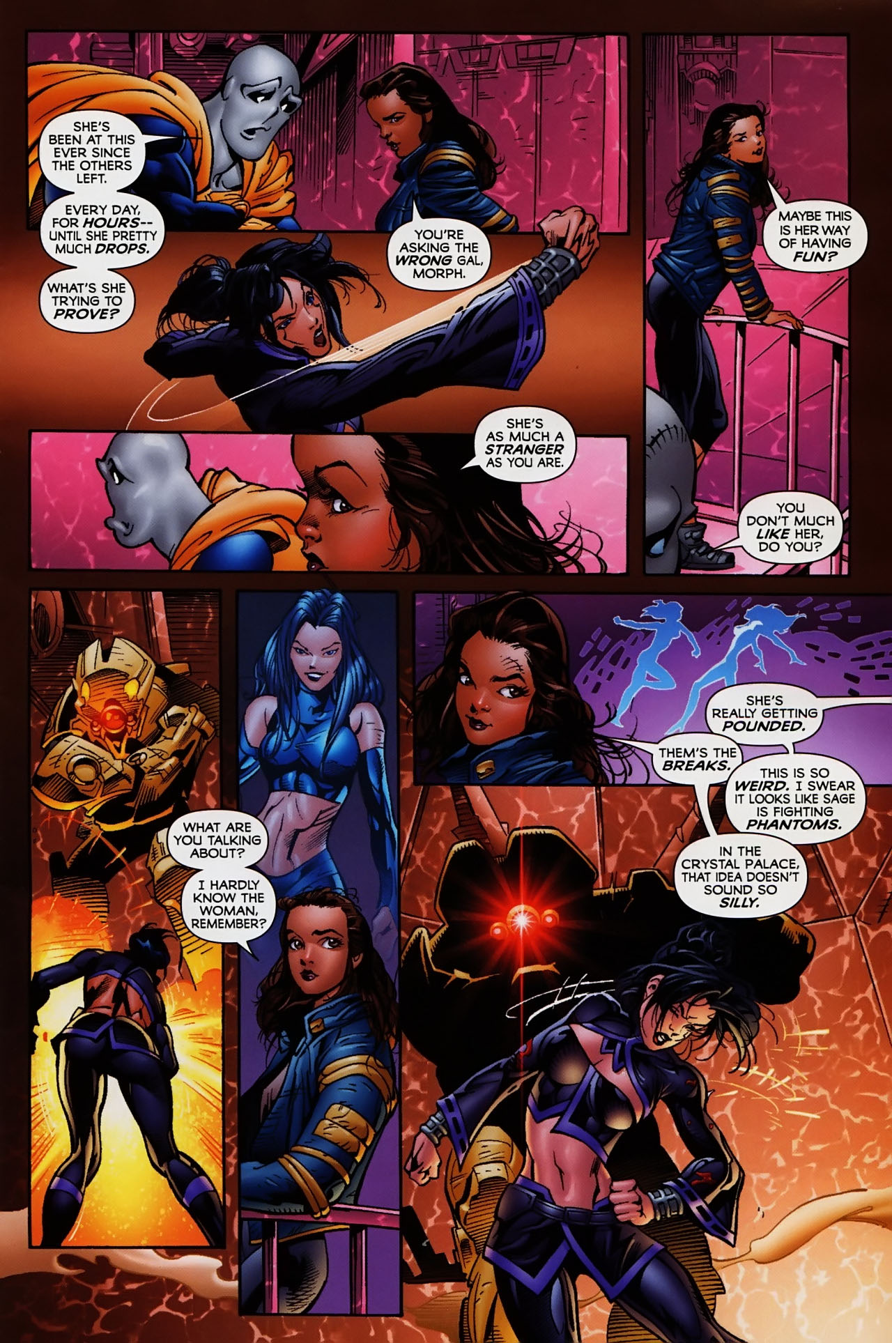 Read online New Exiles comic -  Issue #5 - 4