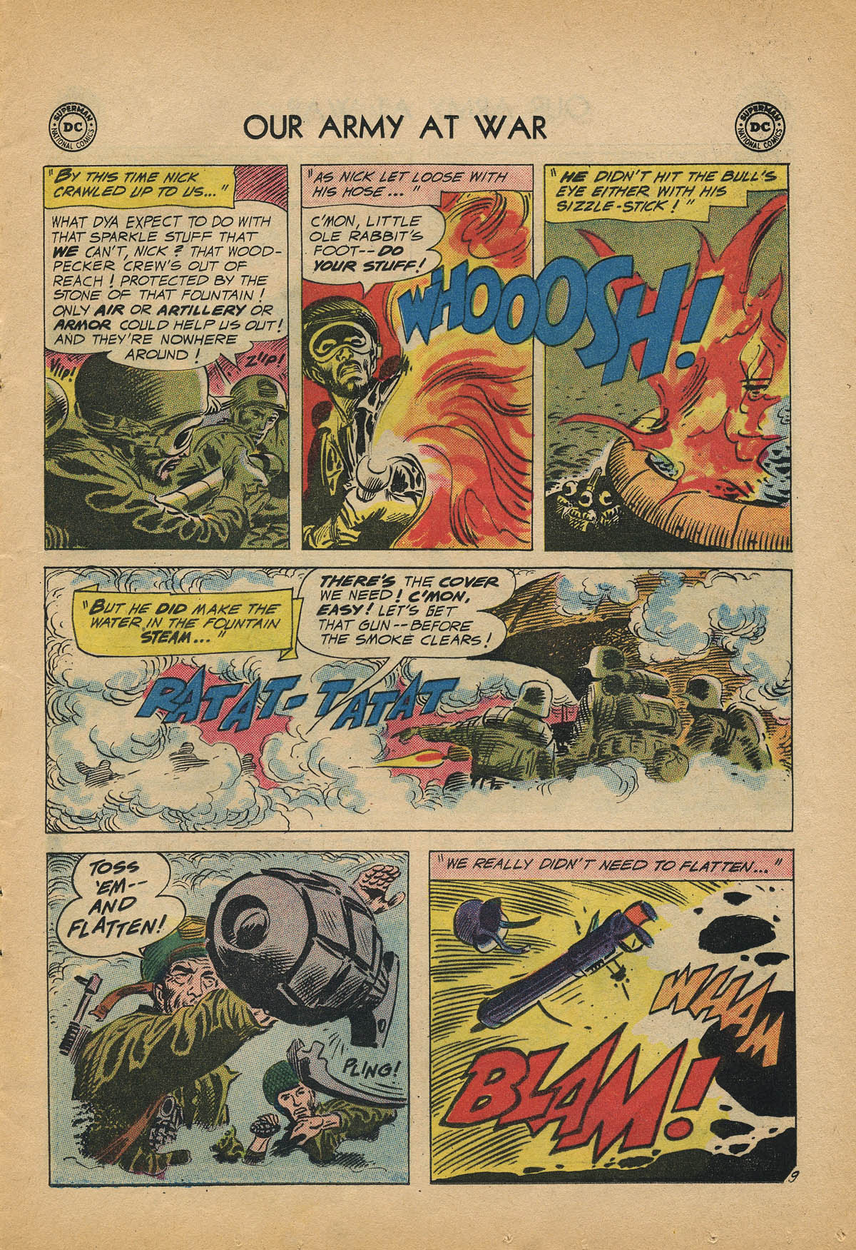 Read online Our Army at War (1952) comic -  Issue #92 - 13