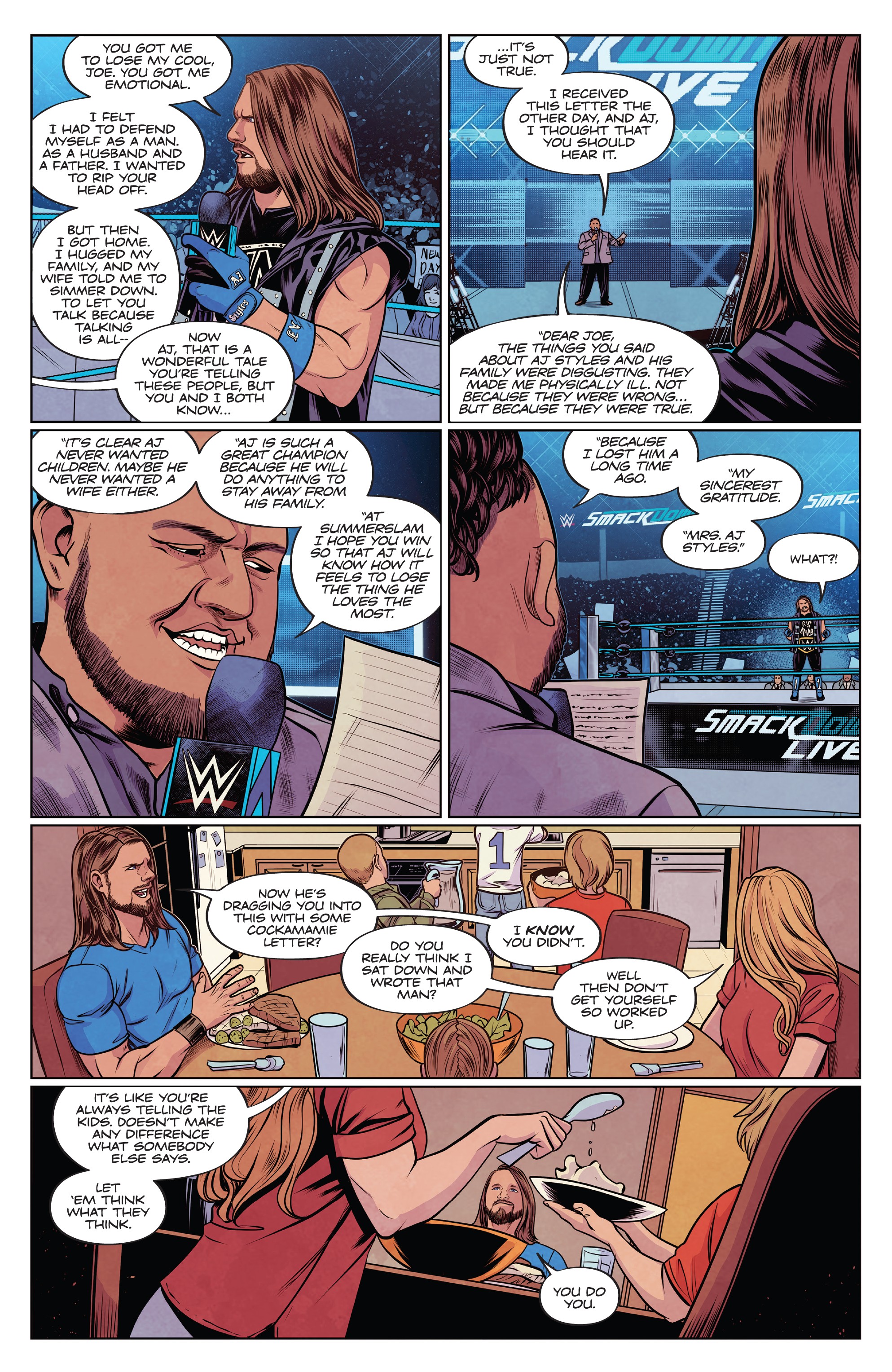 Read online WWE comic -  Issue #25 - 8