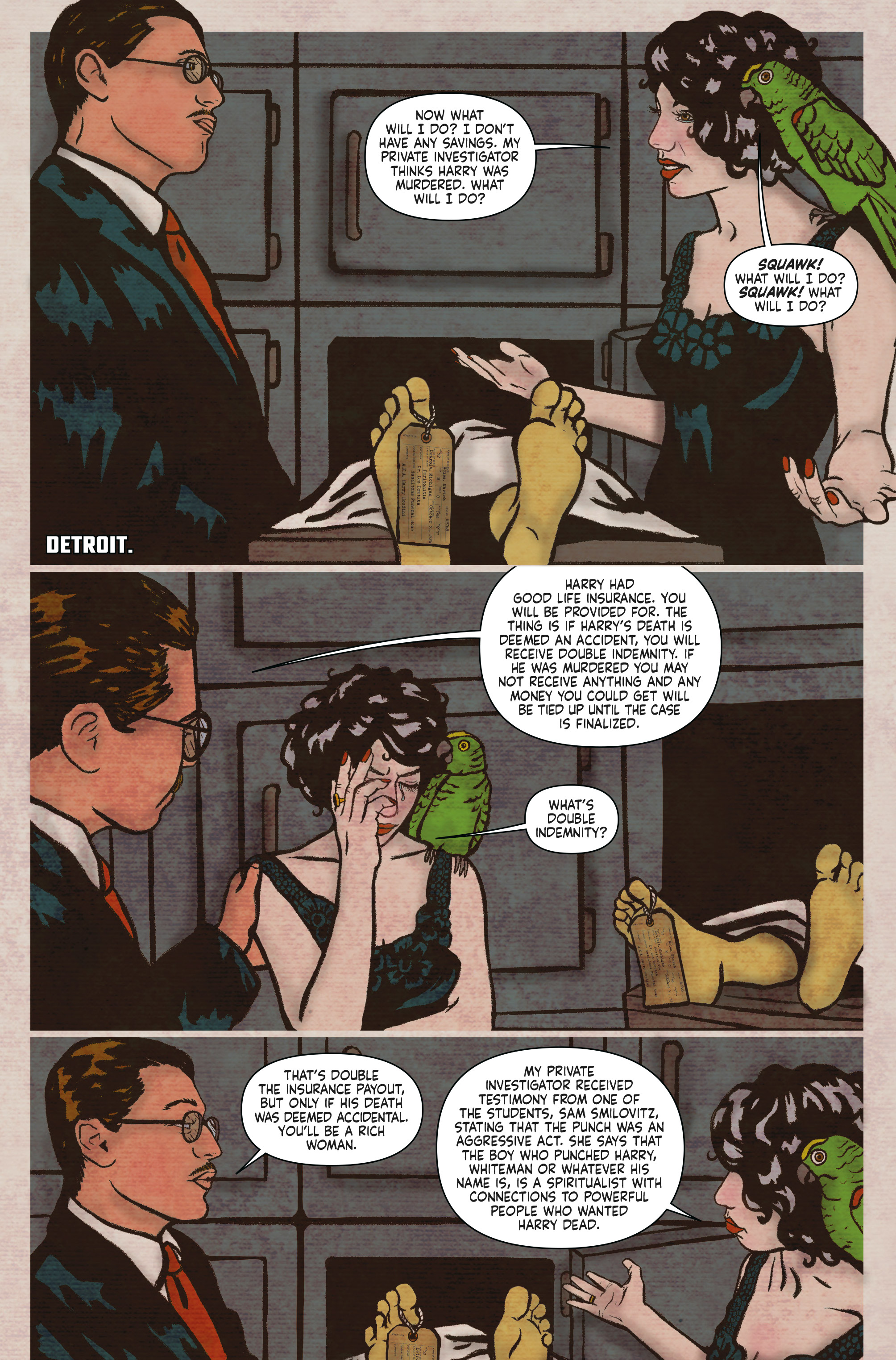 Read online Minky Woodcock: The Girl who Handcuffed Houdini comic -  Issue #4 - 5