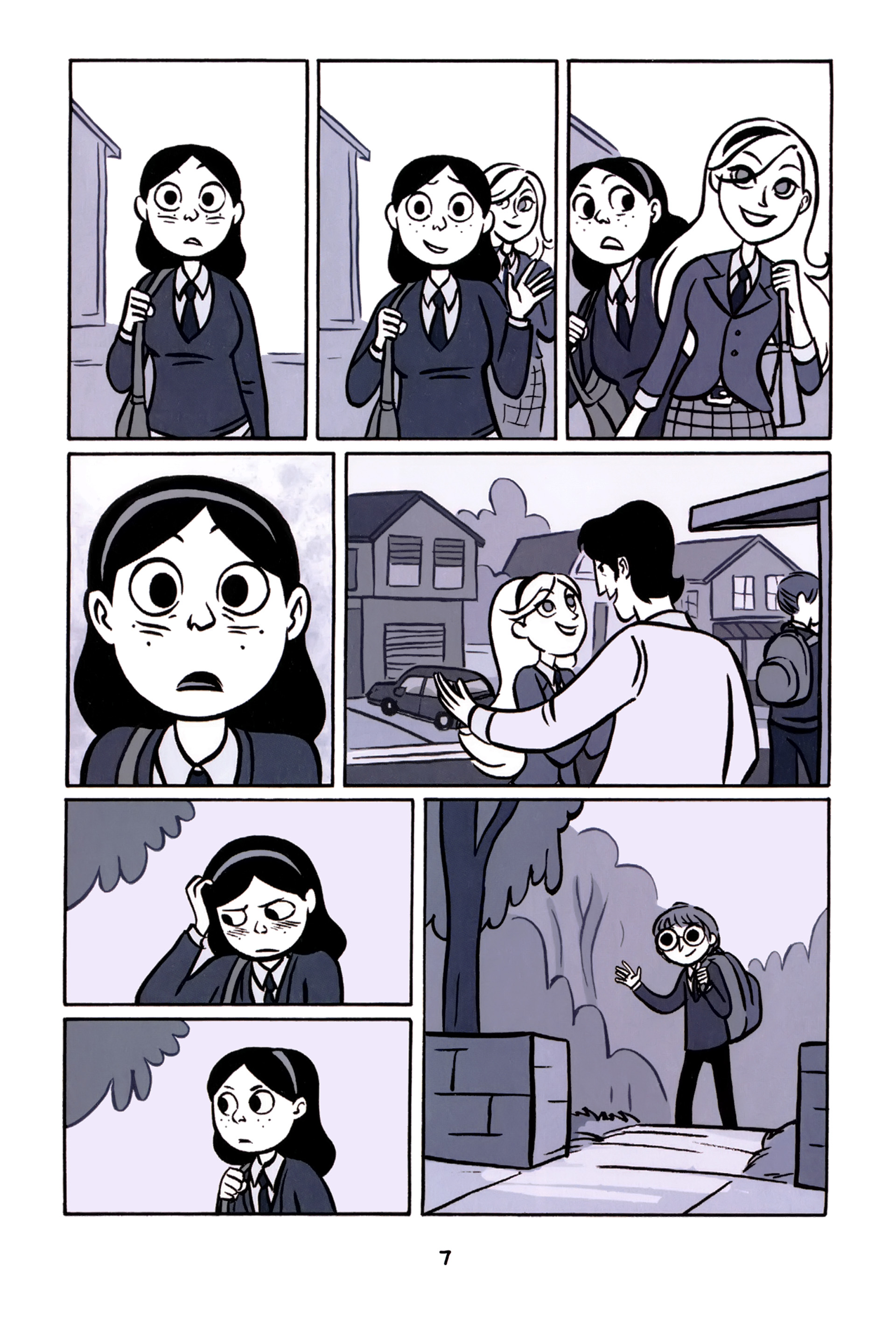 Read online Anya's Ghost comic -  Issue #1 - 8