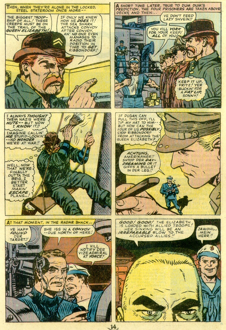 Read online Sgt. Fury comic -  Issue #128 - 16