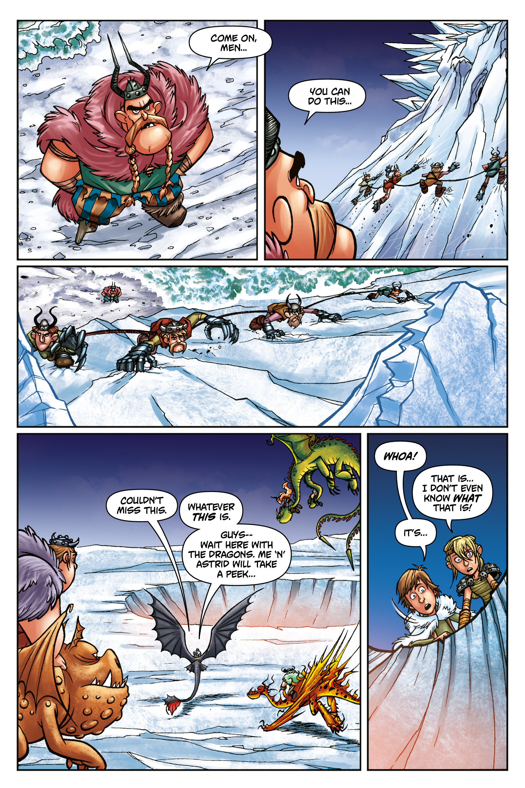 Read online DreamWorks Dragons: Riders of Berk comic -  Issue #3 - 31