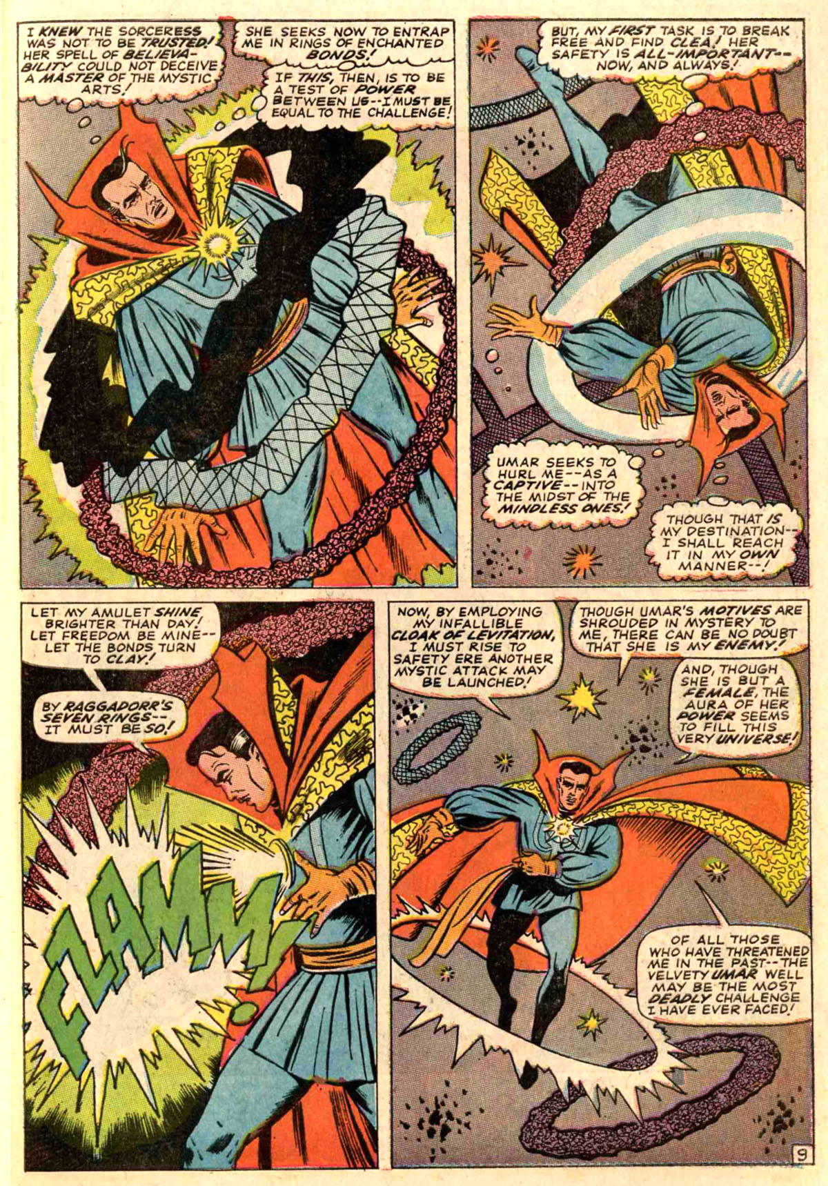 Read online Marvel Masterworks: Doctor Strange comic -  Issue # TPB 2 - 113