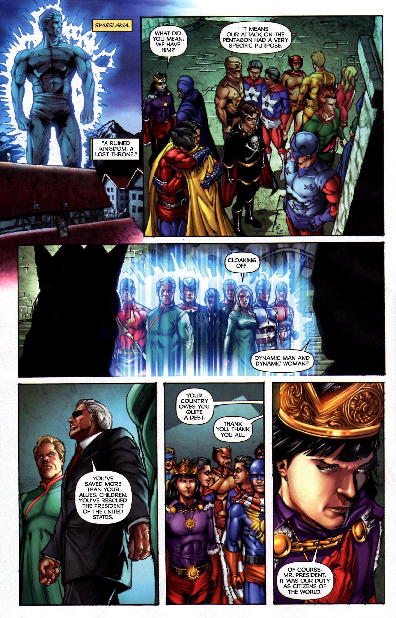 Read online Project Superpowers: Chapter Two comic -  Issue #6 - 9