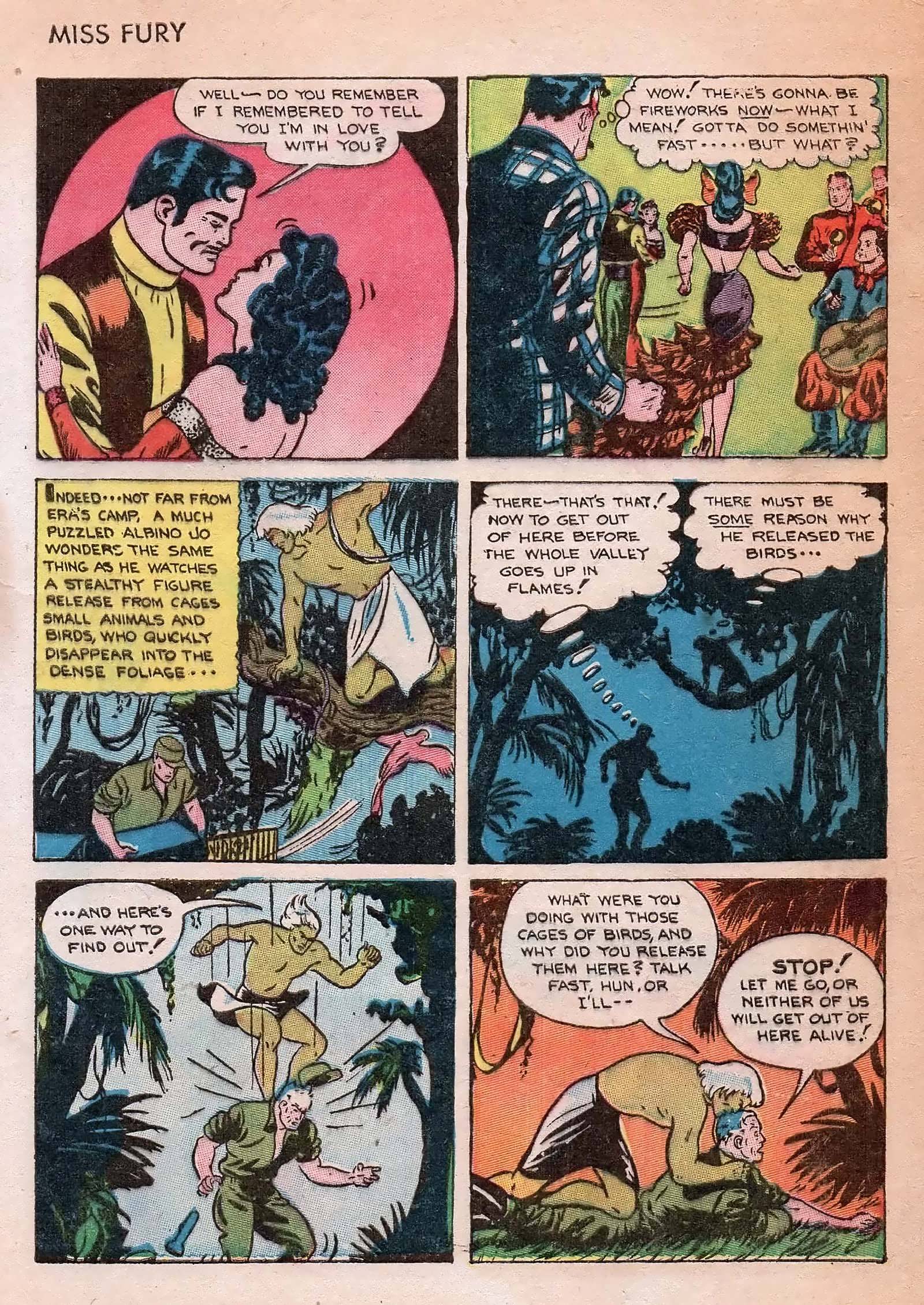 Read online Miss Fury Comics comic -  Issue #4 - 13