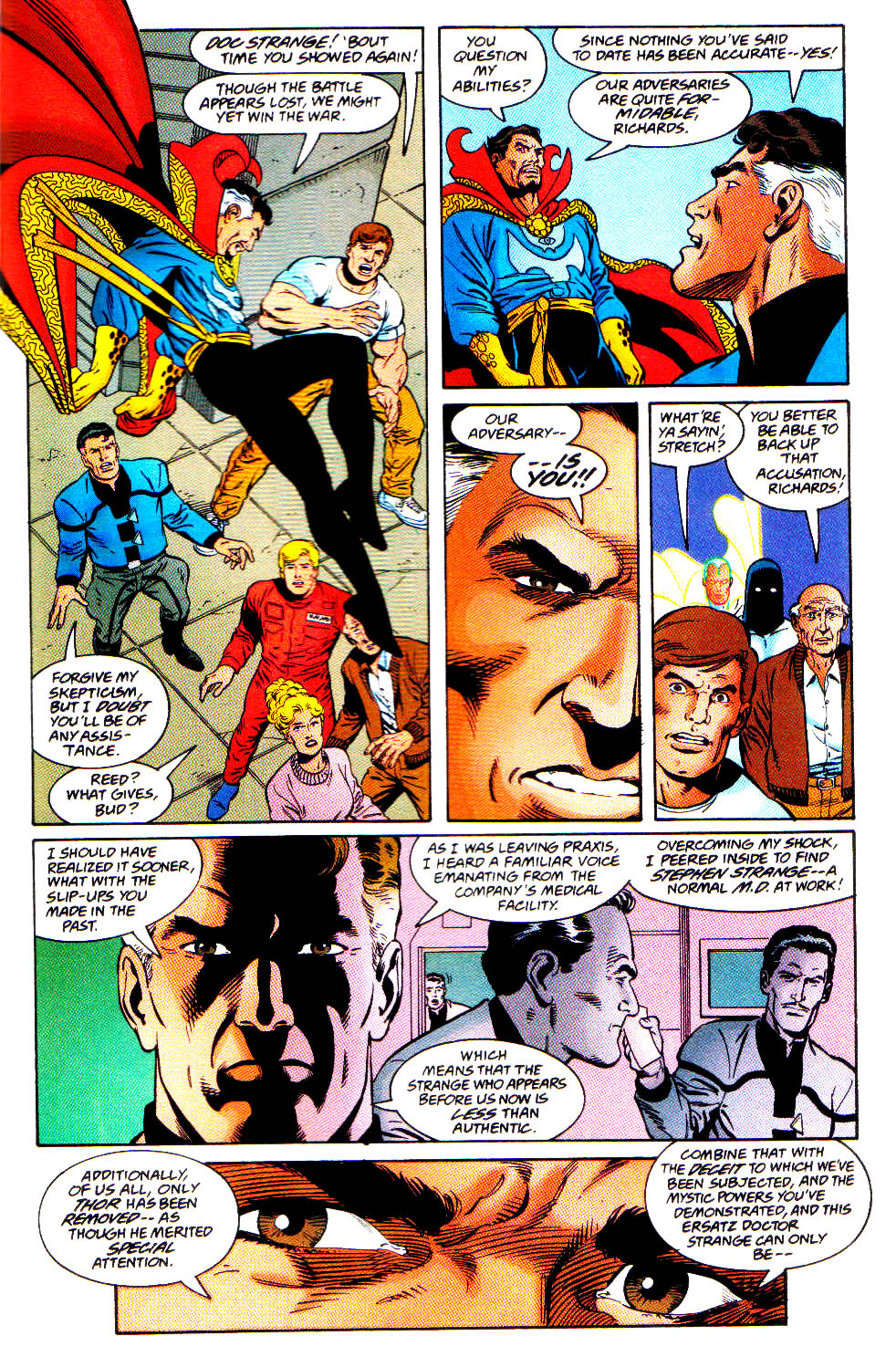 Read online Domination Factor: Fantastic Four comic -  Issue #4 - 23